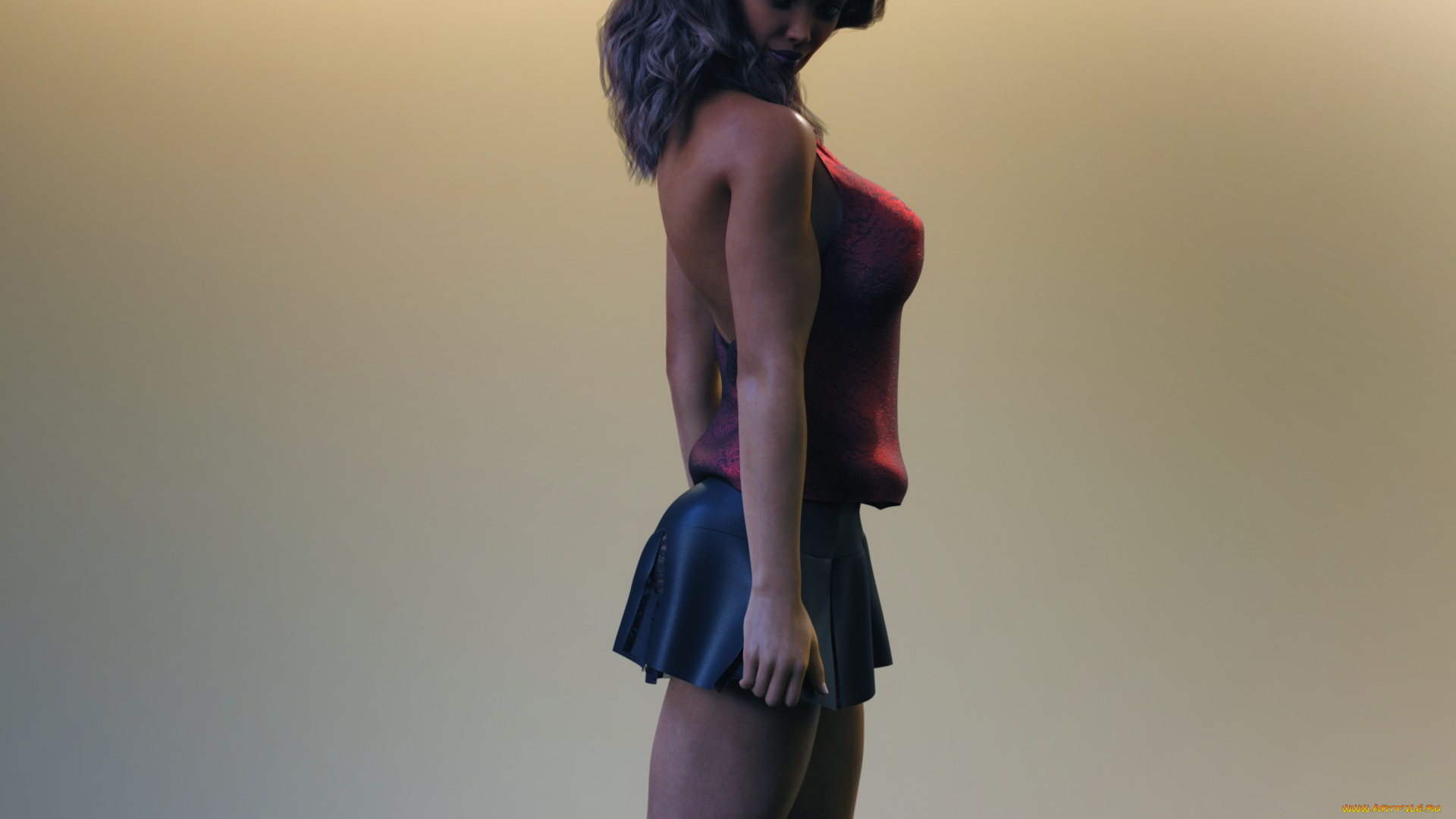 3д, графика, люди, , people, фон, взгляд, девушка