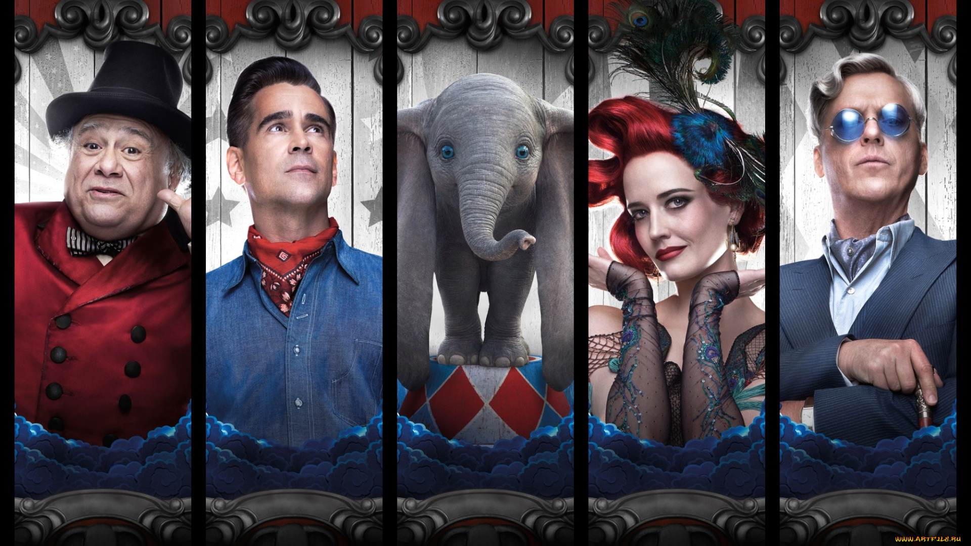 кино, фильмы, dumbo, коллаж