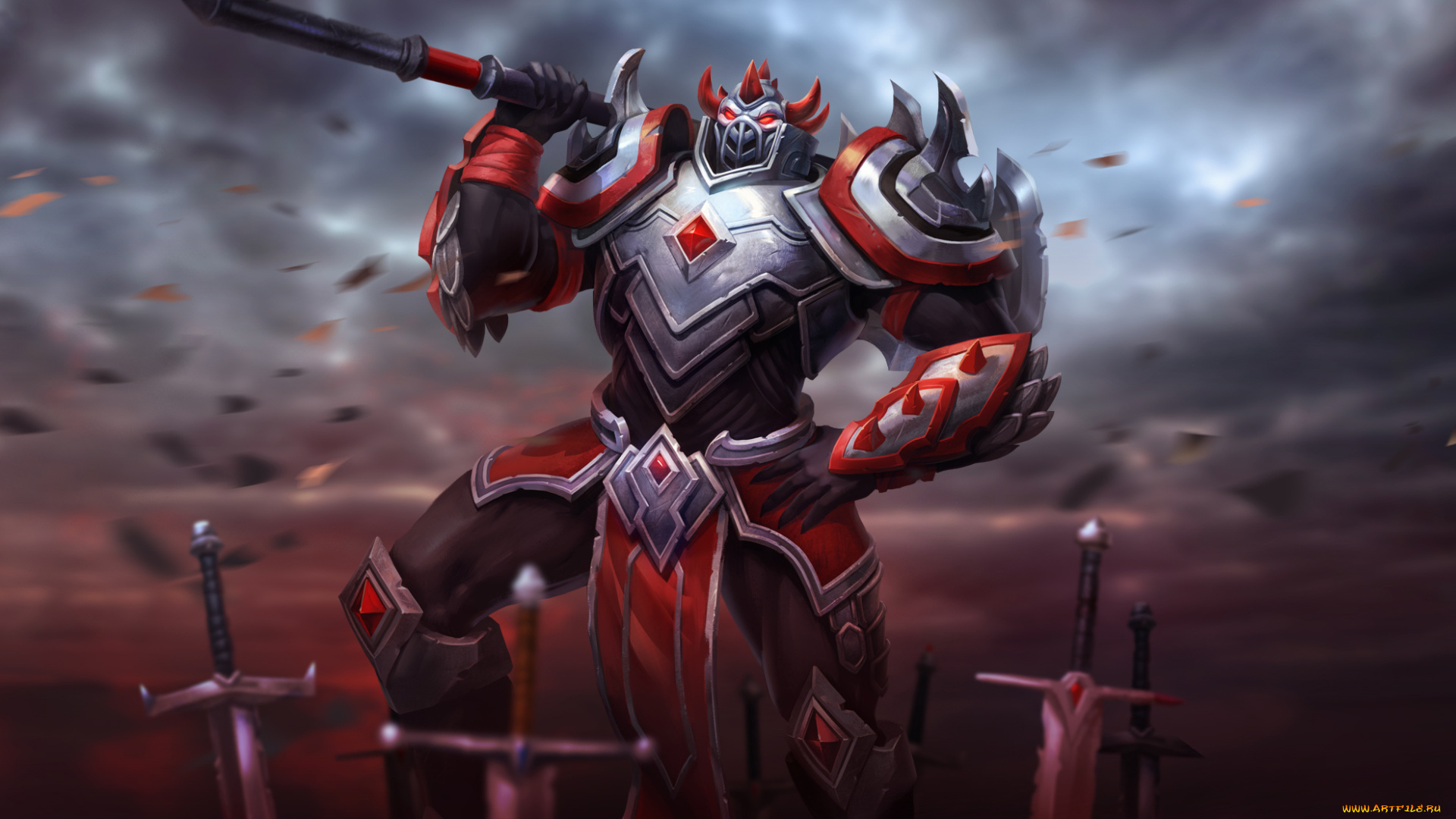 видео, игры, juggernaut, wars, латы, фон, существо