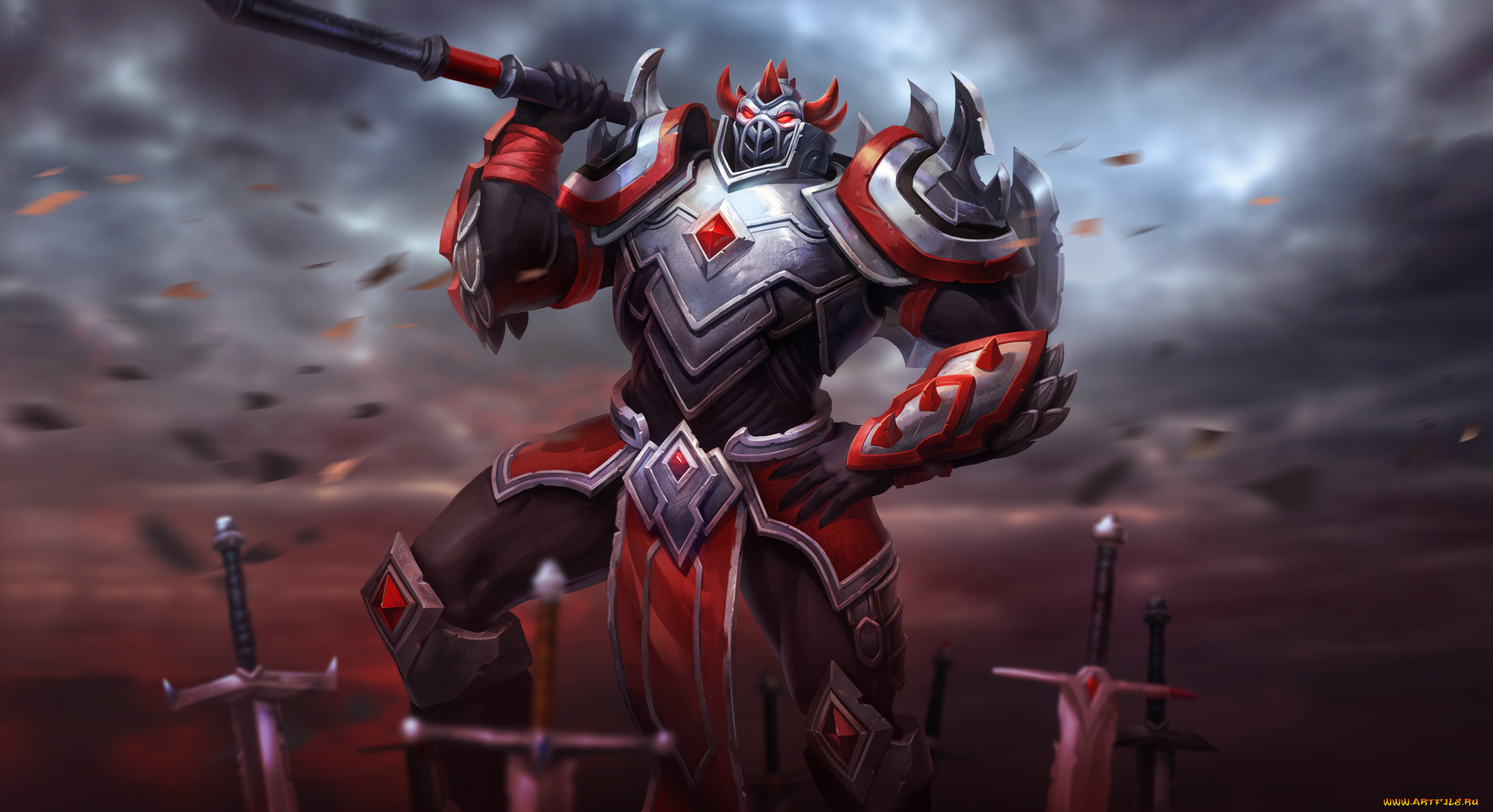 видео, игры, juggernaut, wars, латы, фон, существо