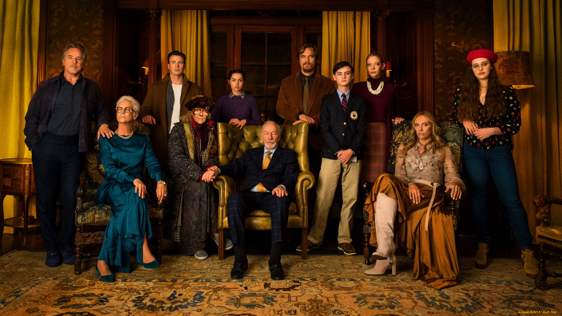 knives, out, , 2019, кино, фильмы, knives, out, достать, ножи, триллер, криминал, детектив, комедия, daniel, craig, ana, de, armas, jamie, lee, curtis, michael, shannon, don, johnson, toni, collette