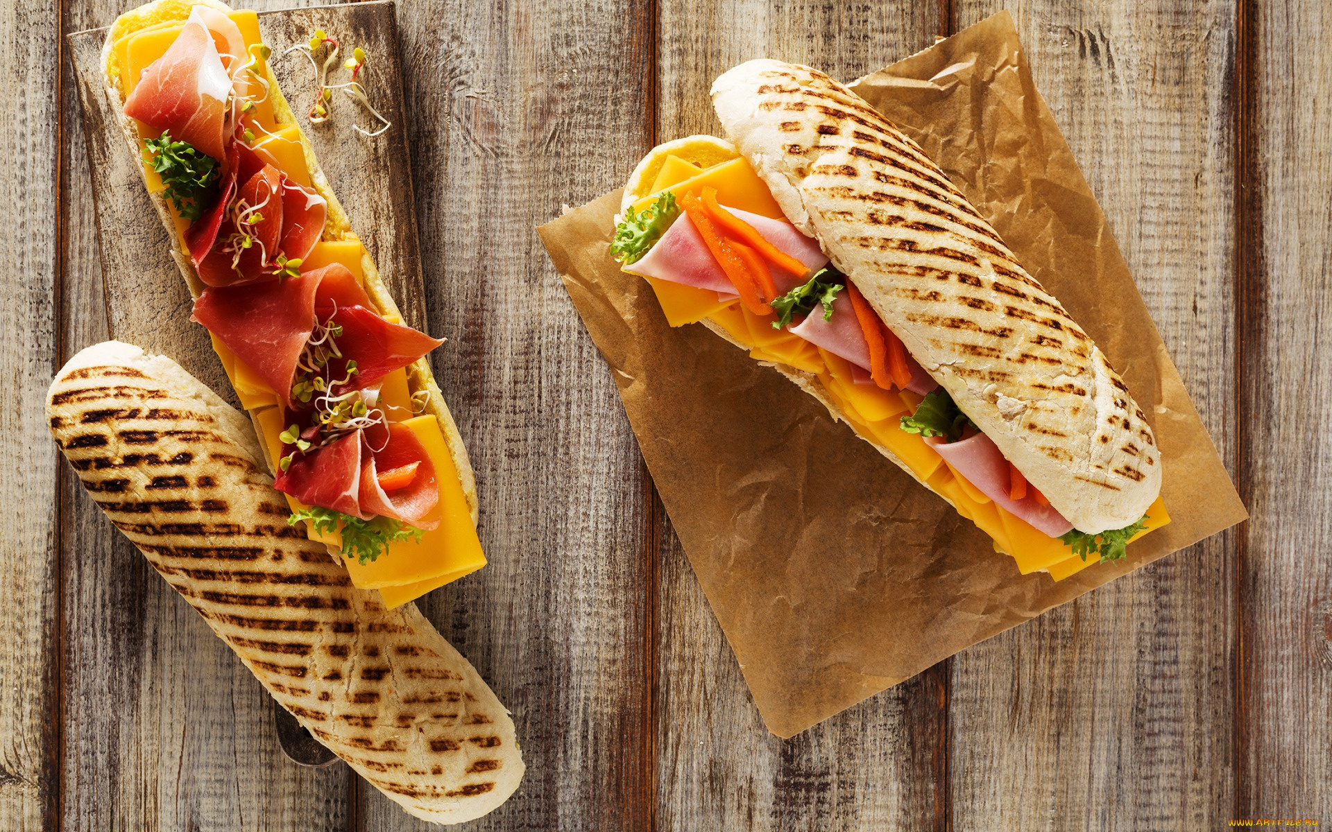 еда, бутерброды, , гамбургеры, , канапе, булочка, сыр, ветчина, колбаса