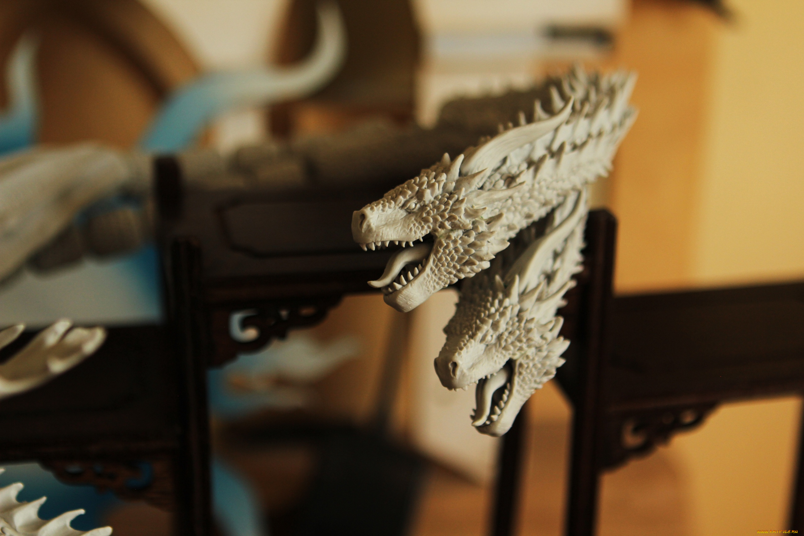 разное, игрушки, драконы, головы