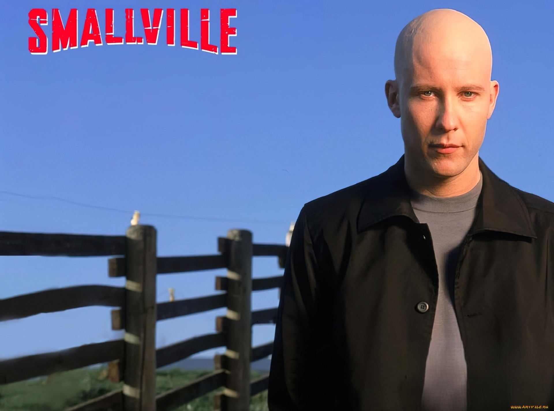 кино, фильмы, smallville, лекс, пальто, забор