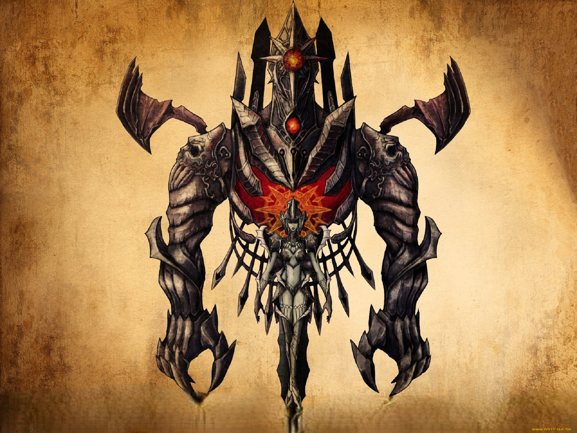 видео, игры, lineage, ii, , the, chaotic, chronicle, броня, доспехи