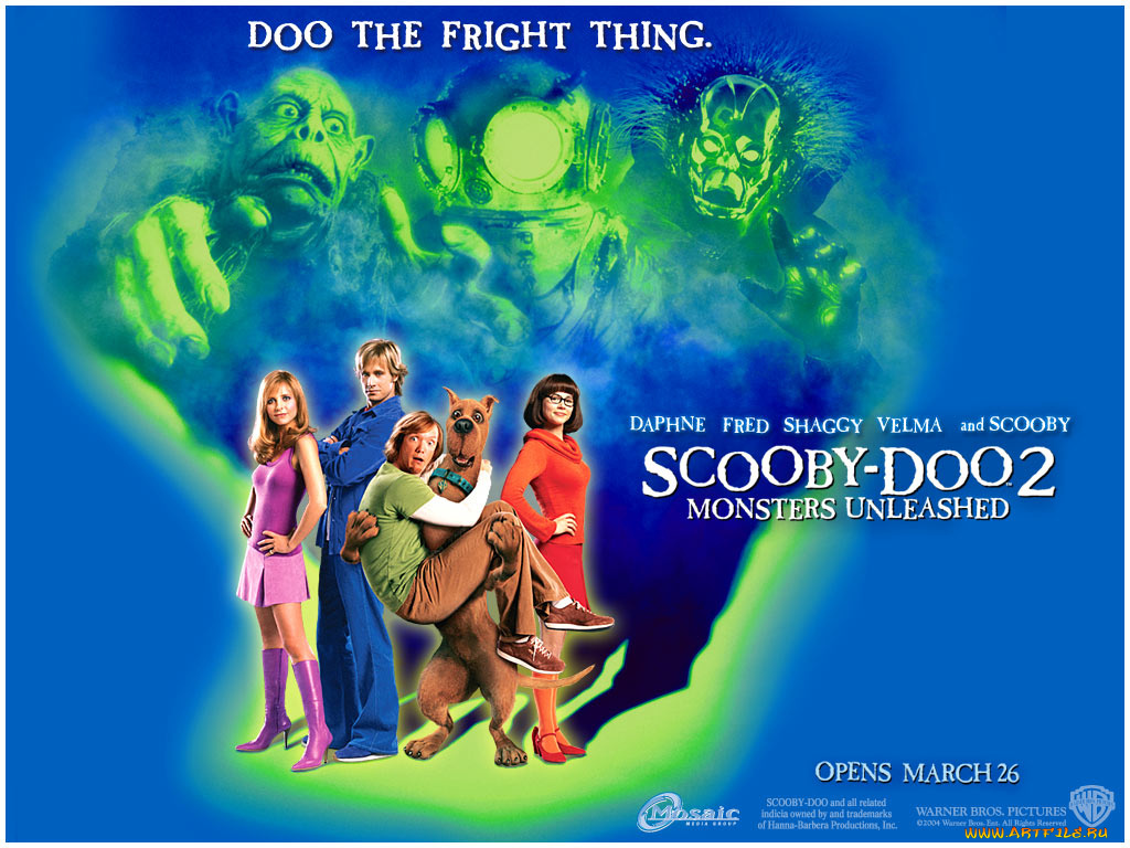 scooby, doo, monsters, unleashed, кино, фильмы