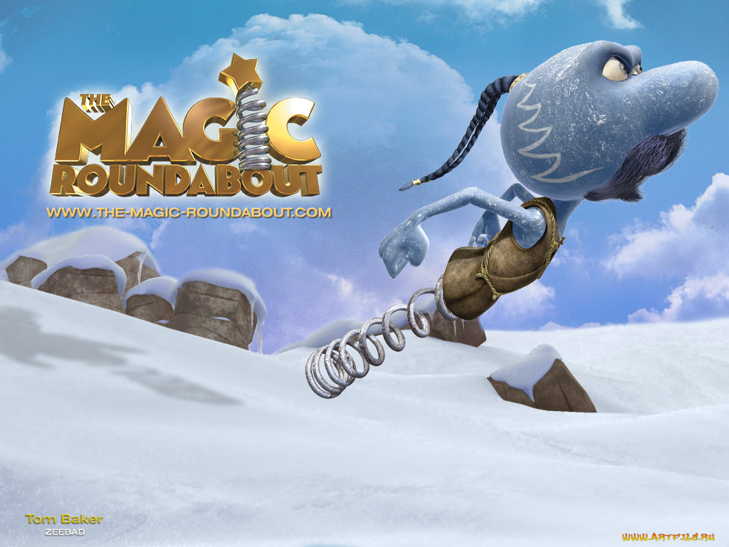 the, magic, roundabout, мультфильмы