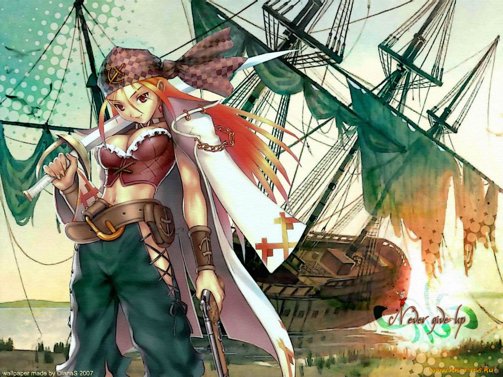 аниме, weapon, blood, technology