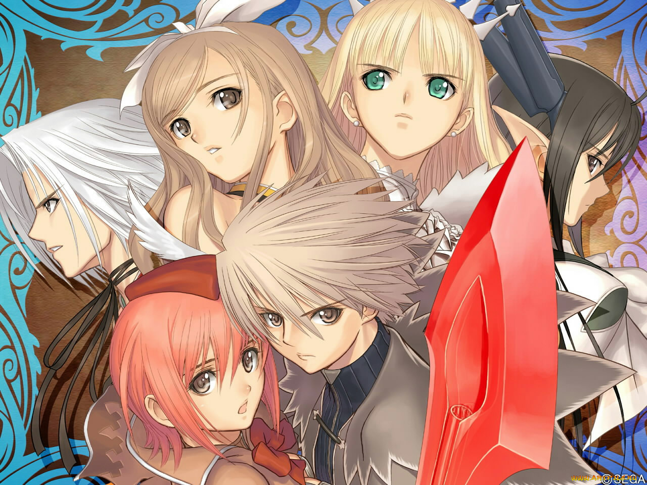 аниме, shining, tears, wind