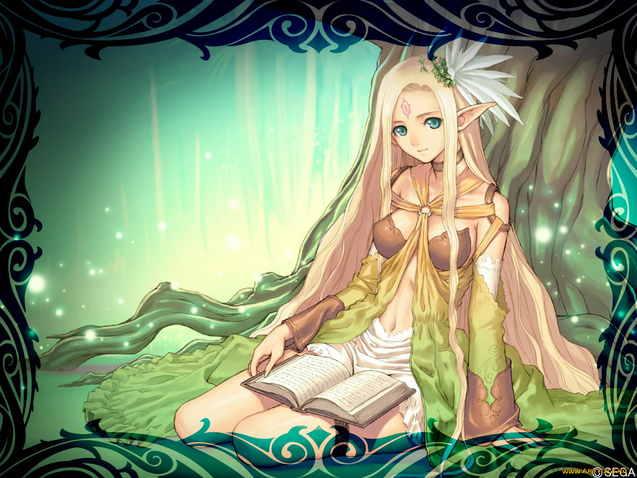 аниме, shining, tears, wind