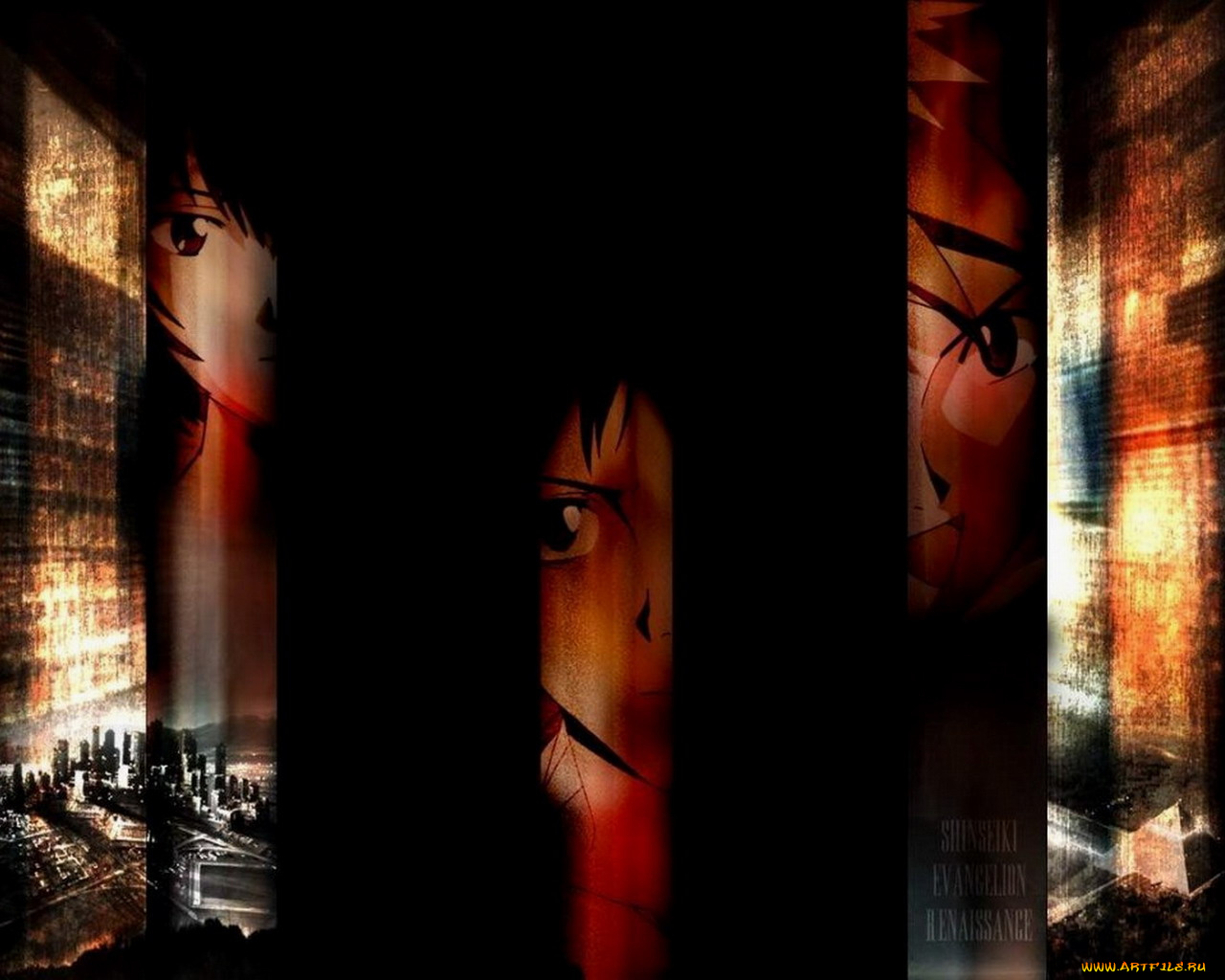 аниме, evangelion