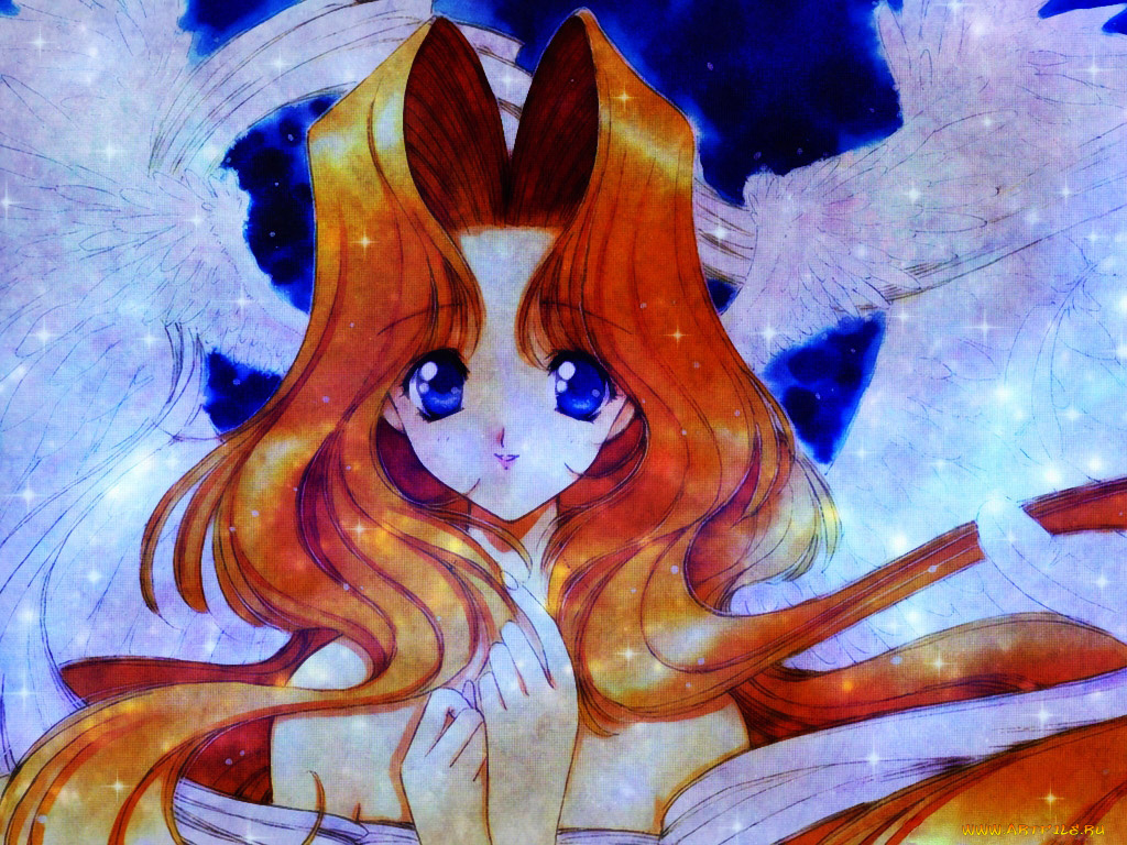 аниме, angel, dust