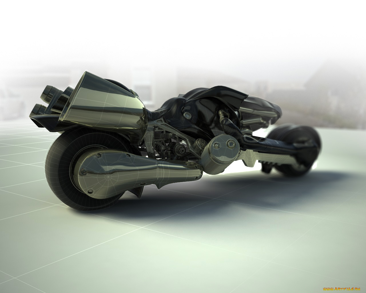 мотоциклы, 3d