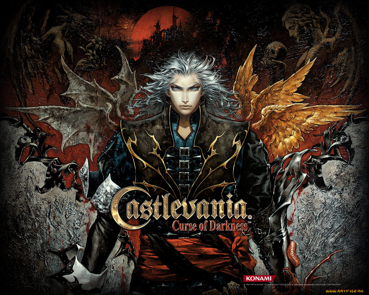 видео, игры, castlevania, curse, of, darkness