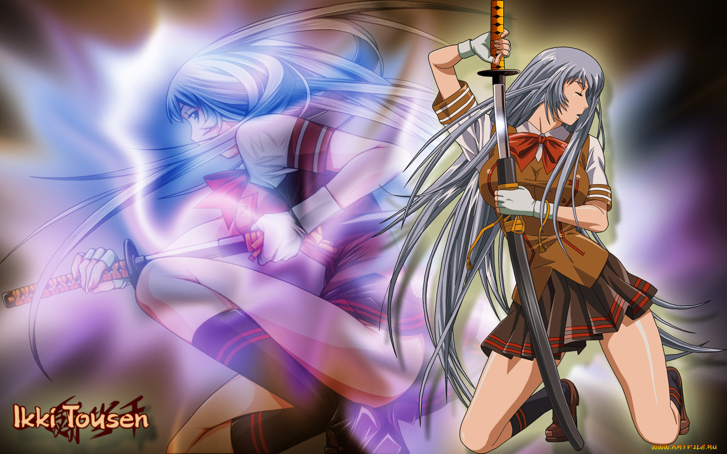 аниме, ikki, tousen