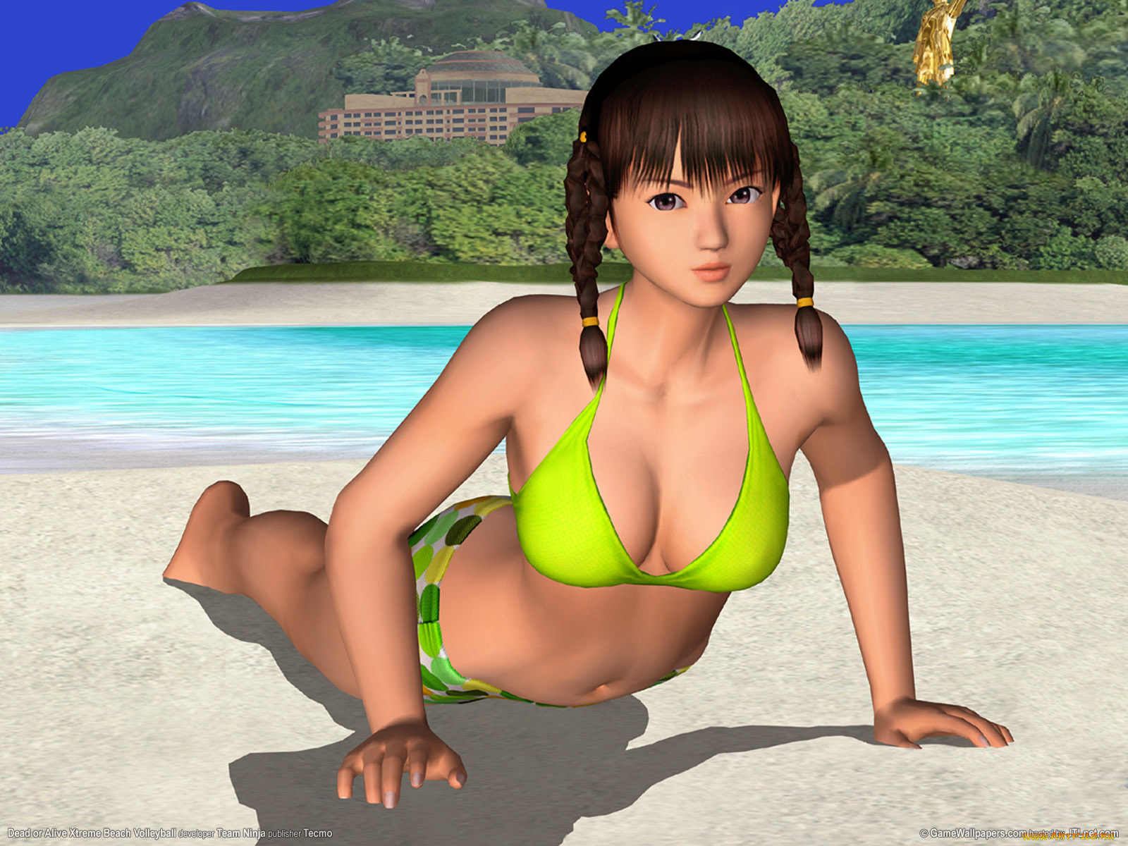 dead, or, alive, xtreme, beach, volleyball, видео, игры