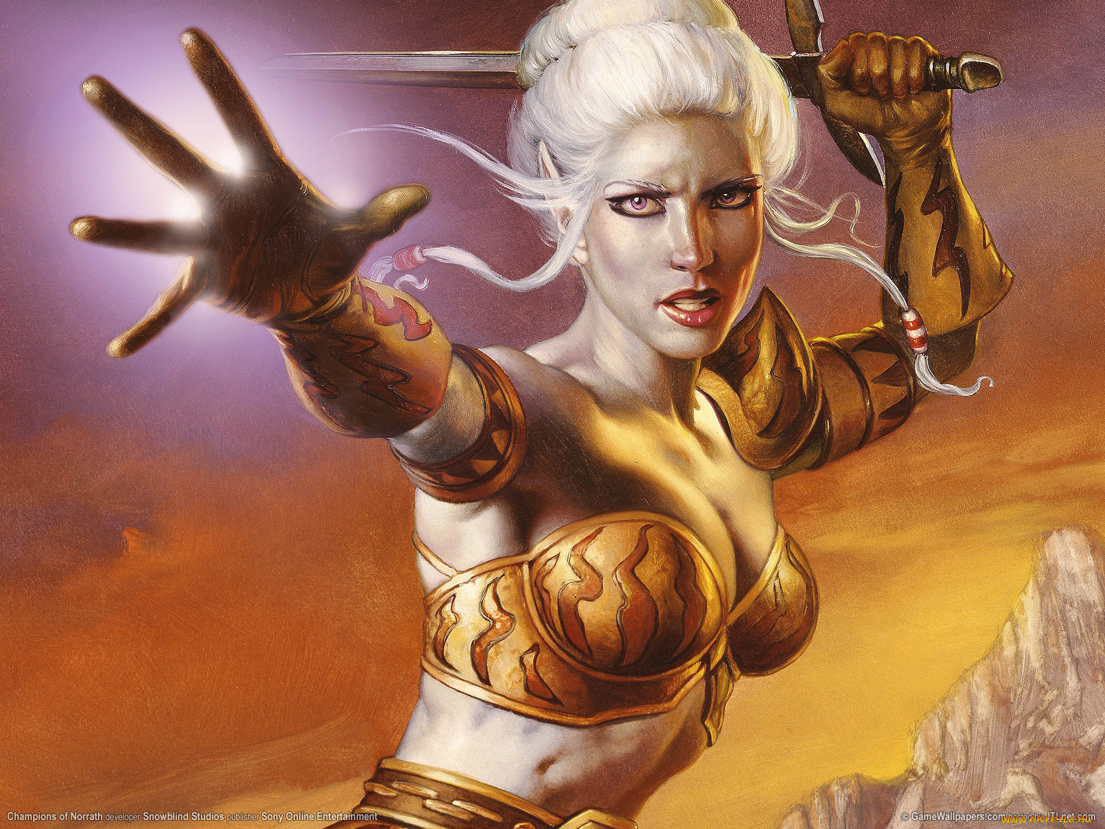 видео, игры, champions, of, norrath, realms, everquest