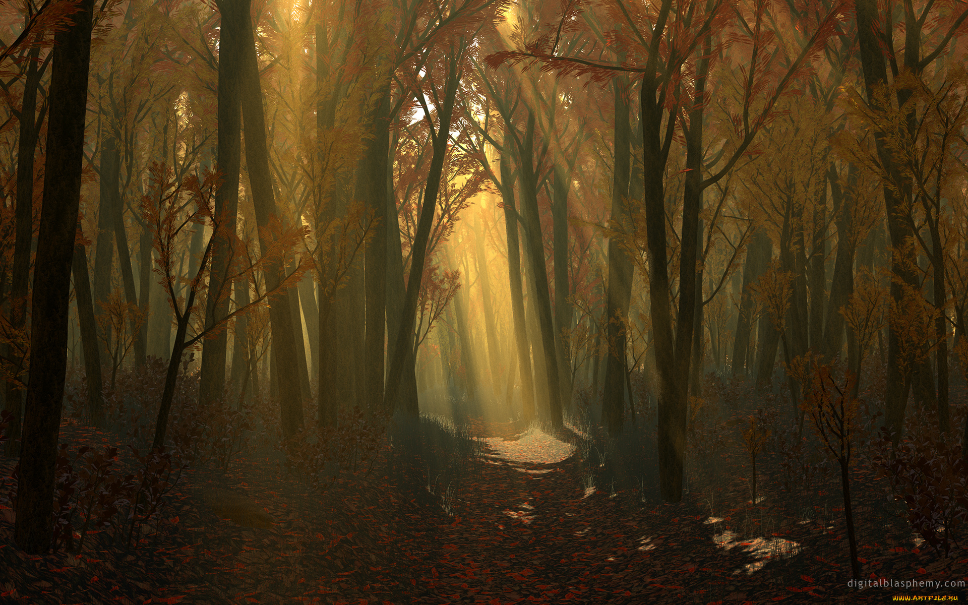 3д, графика, nature, landscape, природа