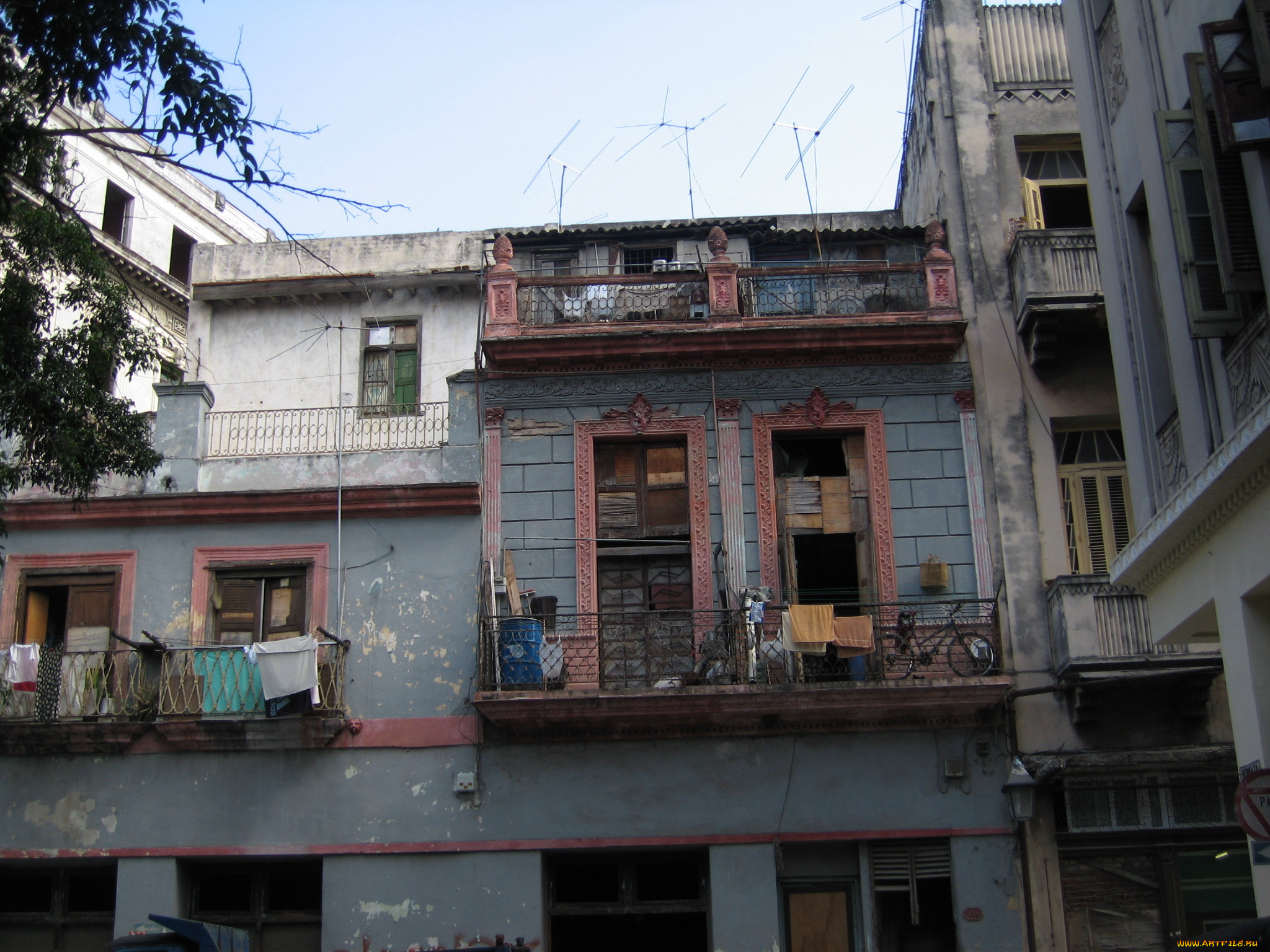 старая, гавана, города, куба