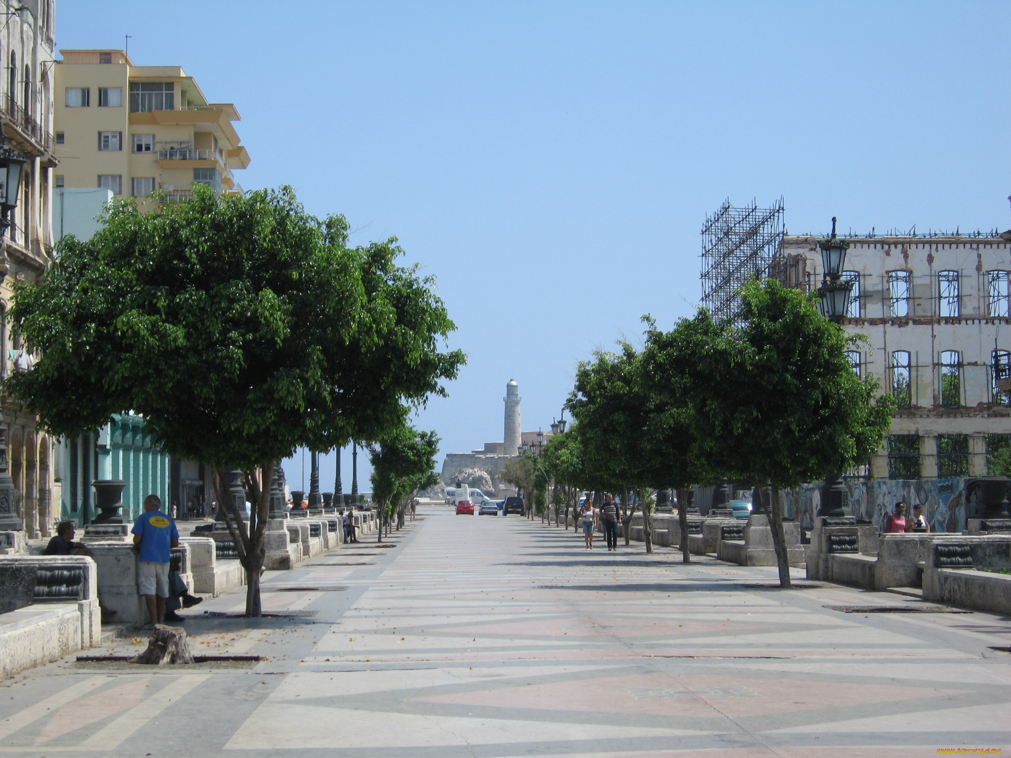 старая, гавана, города, куба