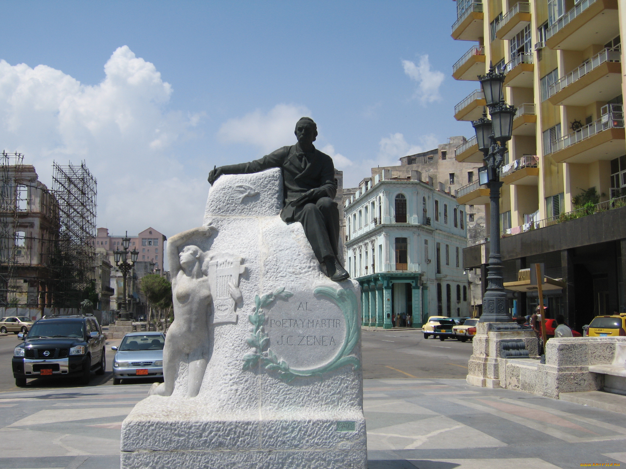 старая, гавана, города, куба