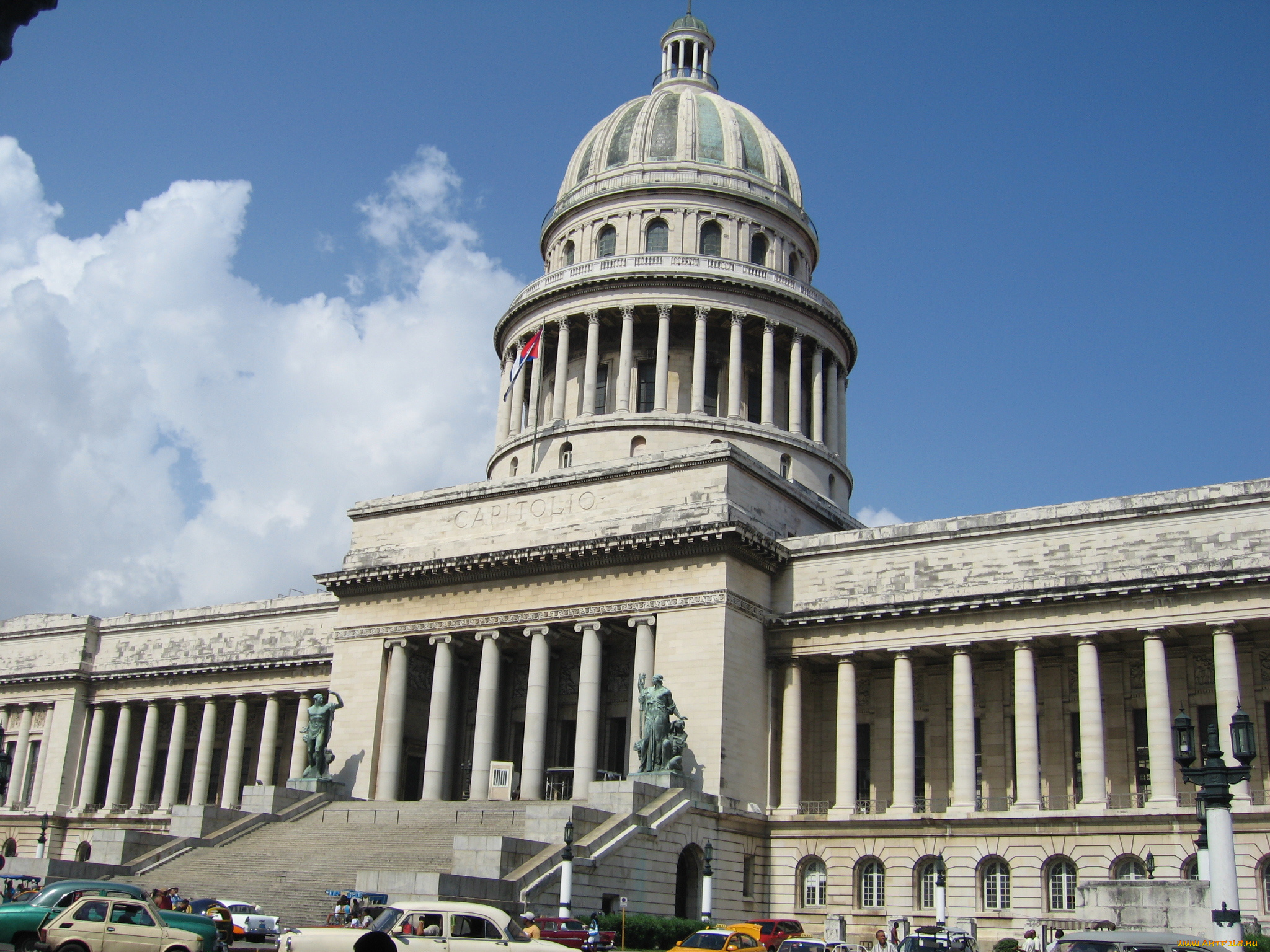 старая, гавана, города, куба