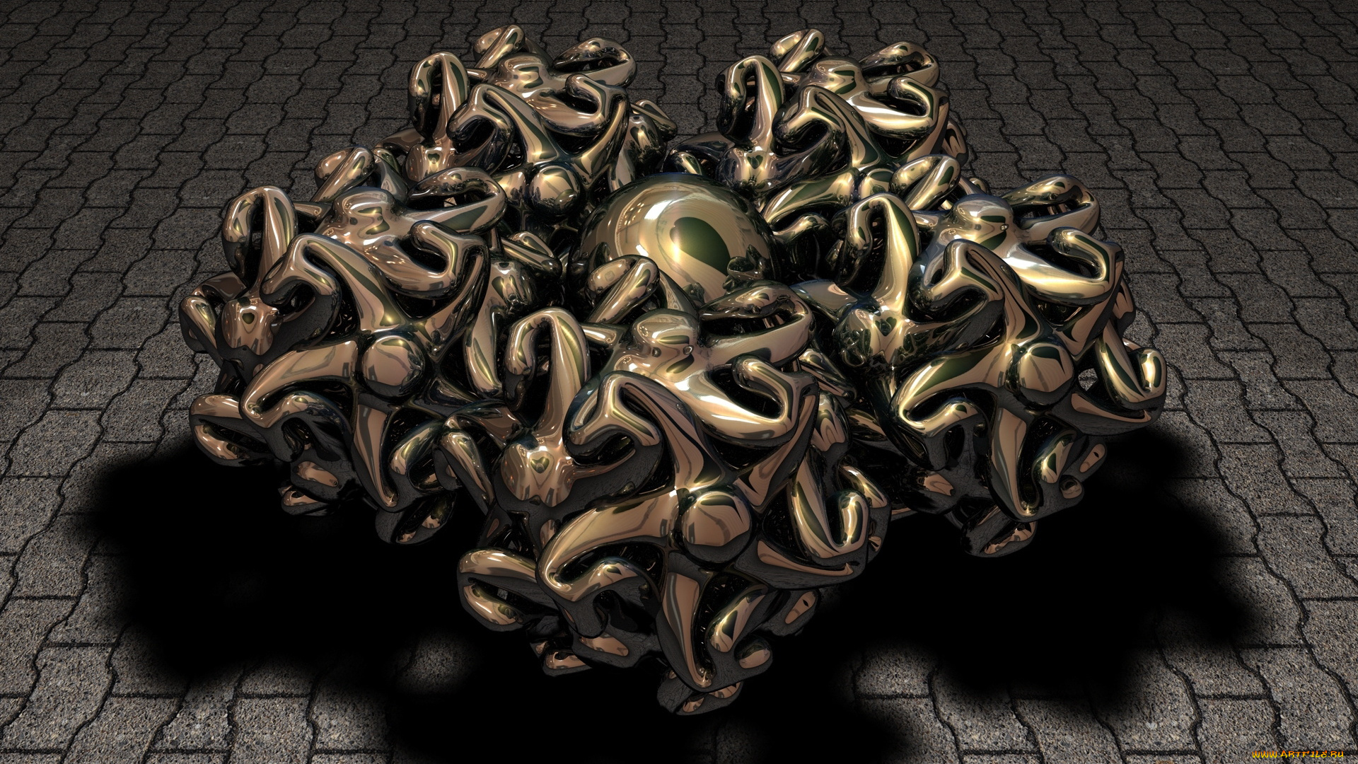 3д, графика, abstract, абстракции