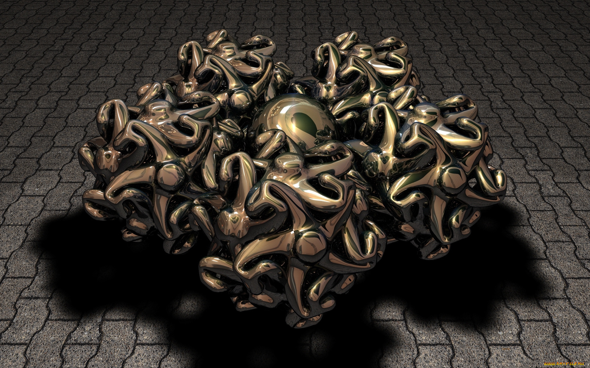 3д, графика, abstract, абстракции