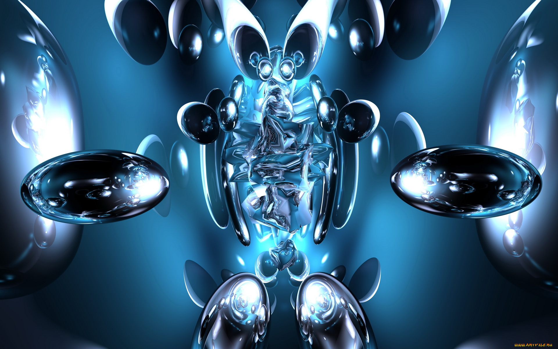 3д, графика, fractal, фракталы