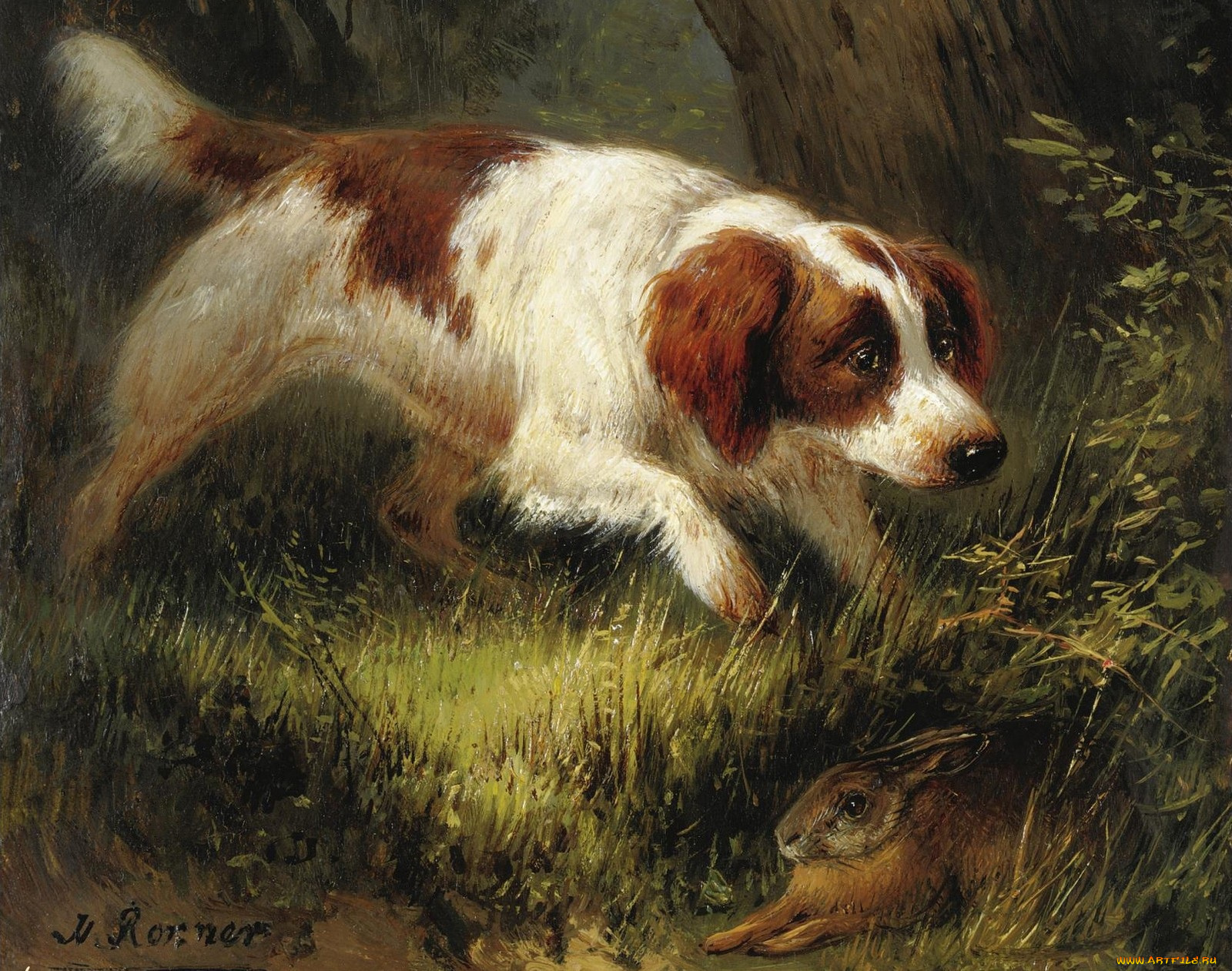 рисованные, henriette, ronner, knip, ronner-knip