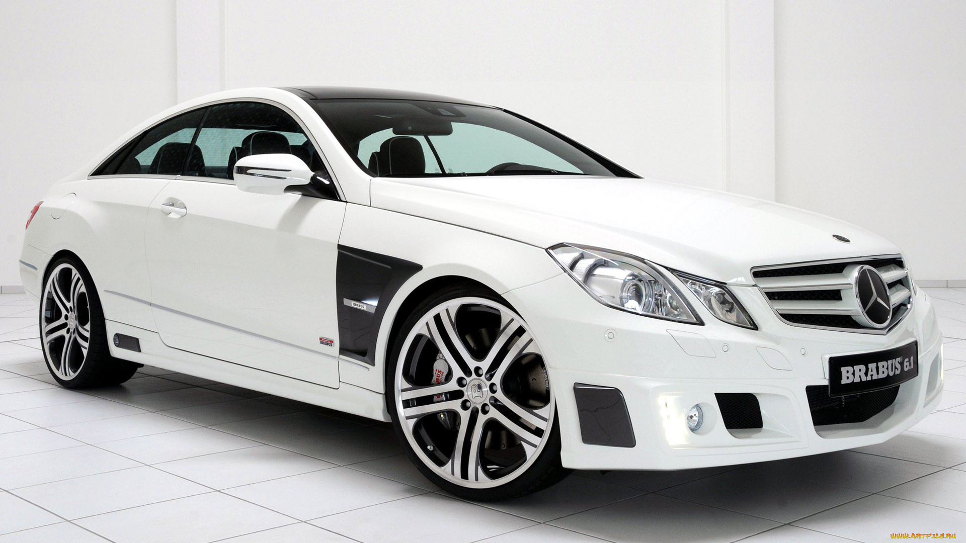 автомобили, mercedes, benz, брабус, мерс, белый, тюнинг