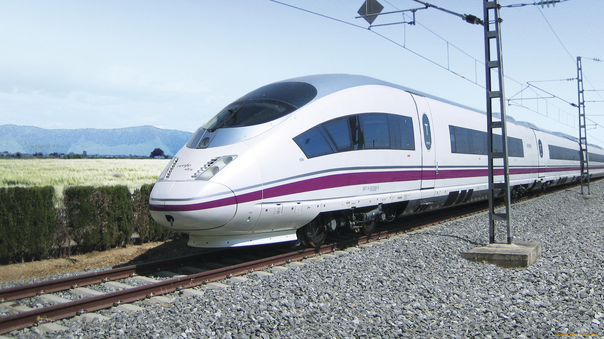 техника, поезда, экспресс, трасса, скоростная