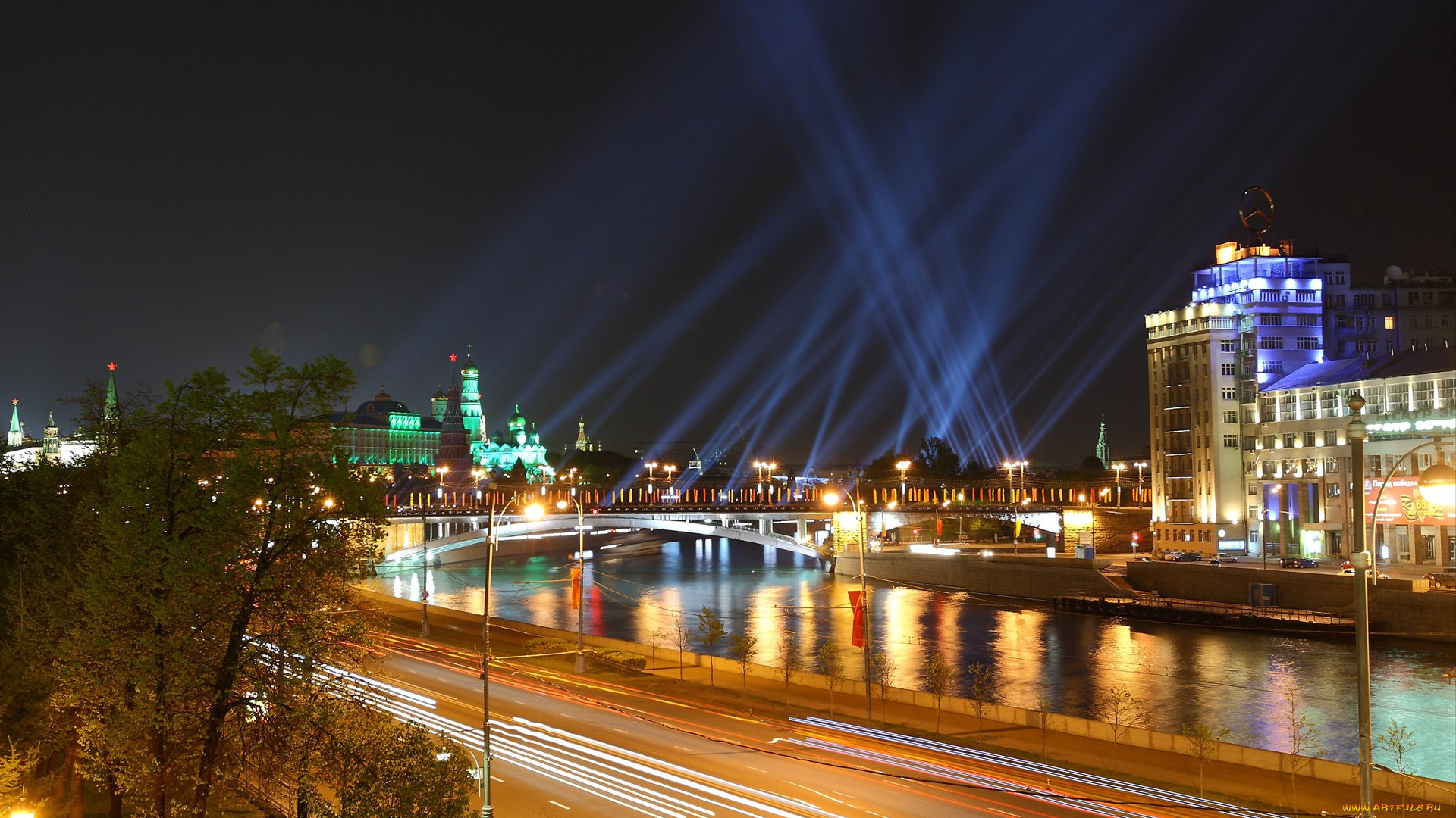 города, москва, россия, лучи