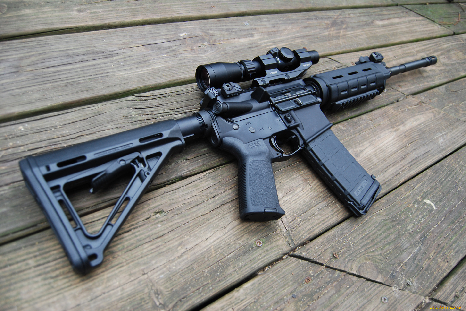 оружие, автоматы, m4, штурмовая, винтовка, assault, rifle, автомат, оптика