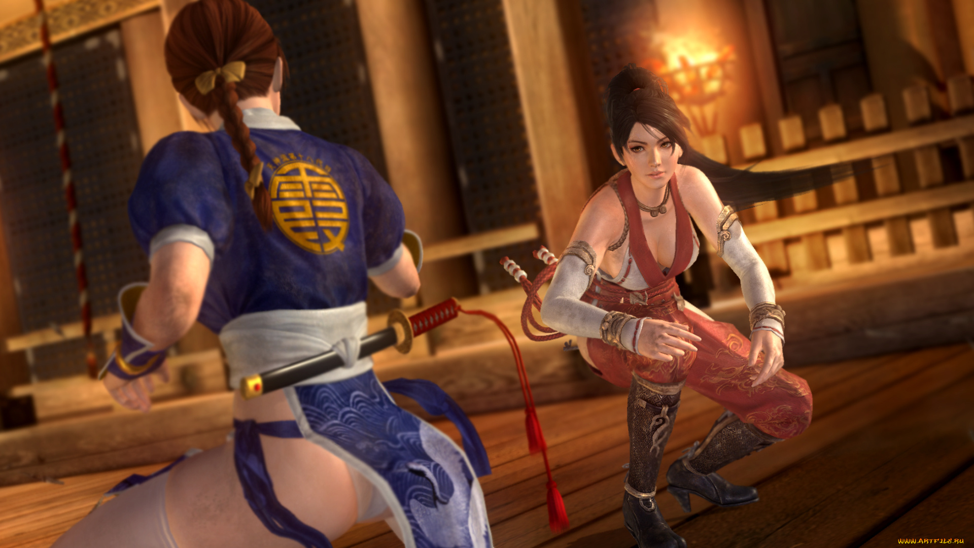 3д, графика, аниме, , anime, девушки, борьба