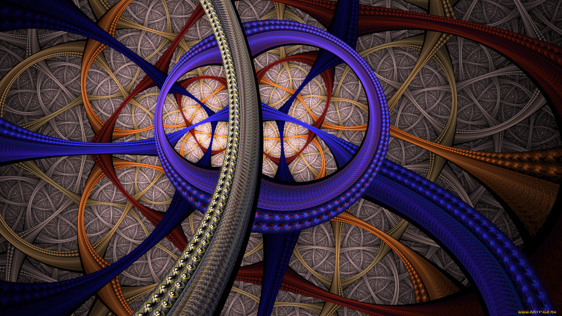 3д, графика, фракталы, , fractal, цвета, фон, узор