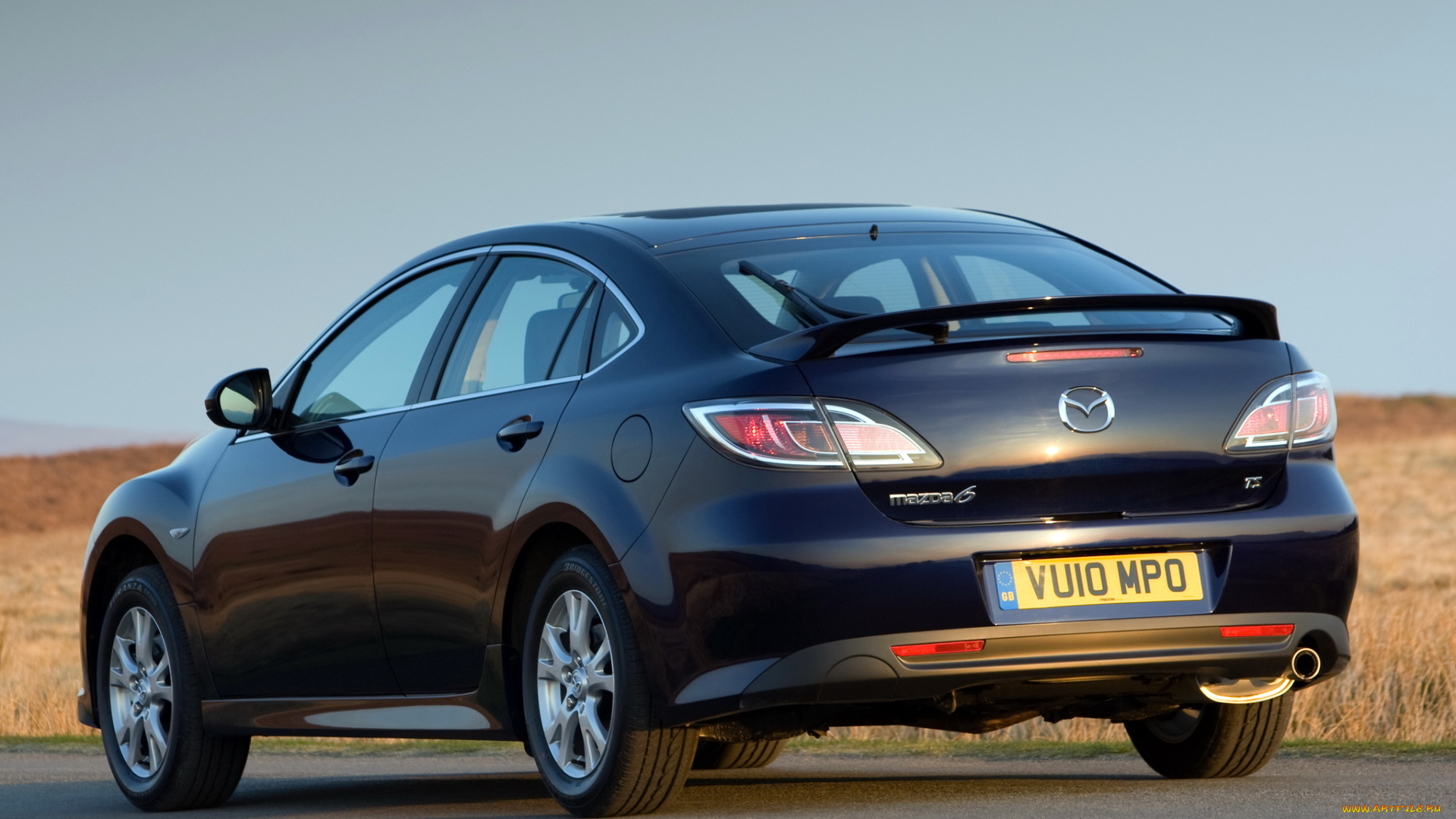 автомобили, mazda, синий, gh, 6, hatchback, uk-spec