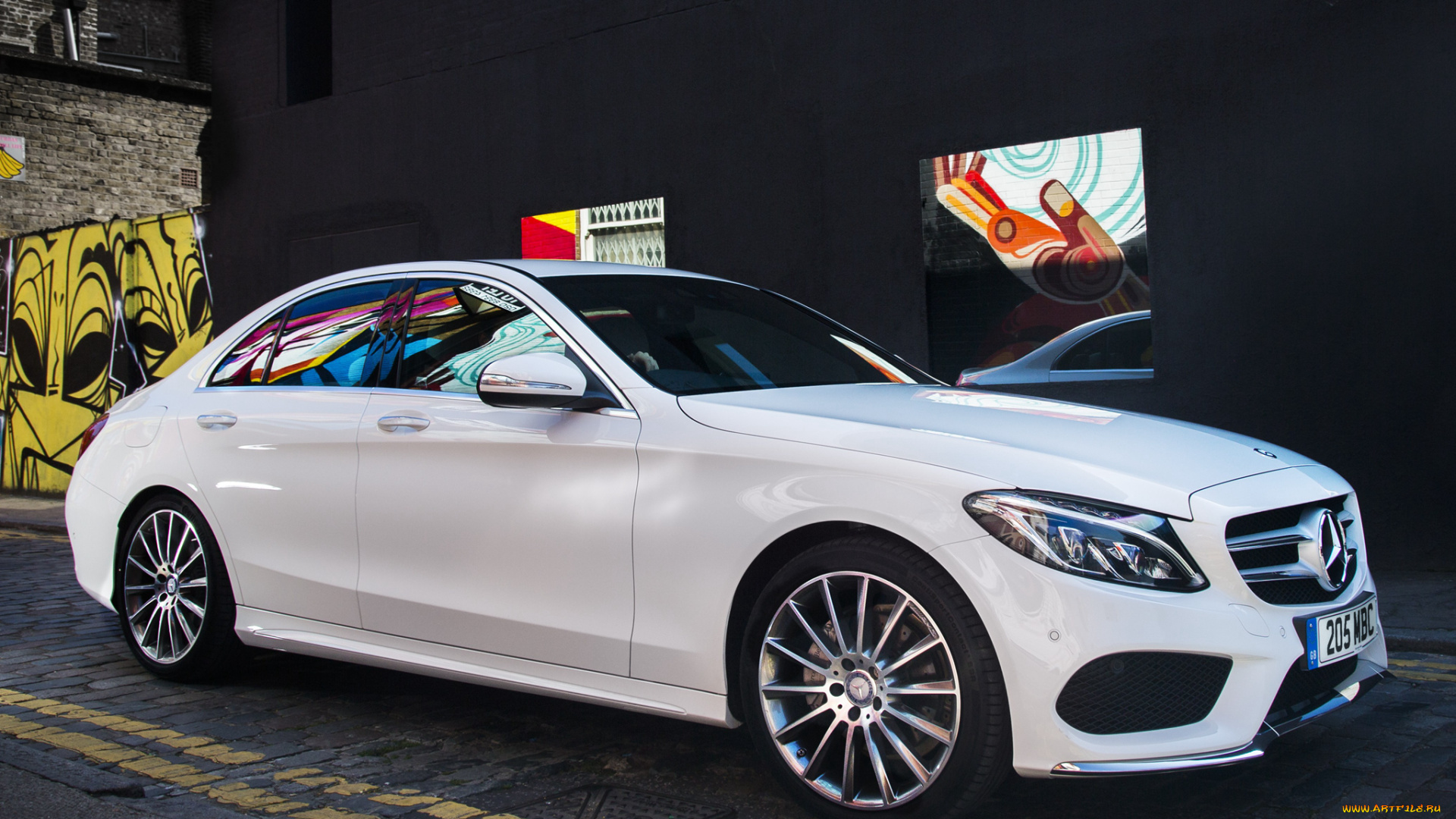 автомобили, mercedes-benz, светлый, amg, bluetec, c, 220, 2014г, w205, uk-spec, line