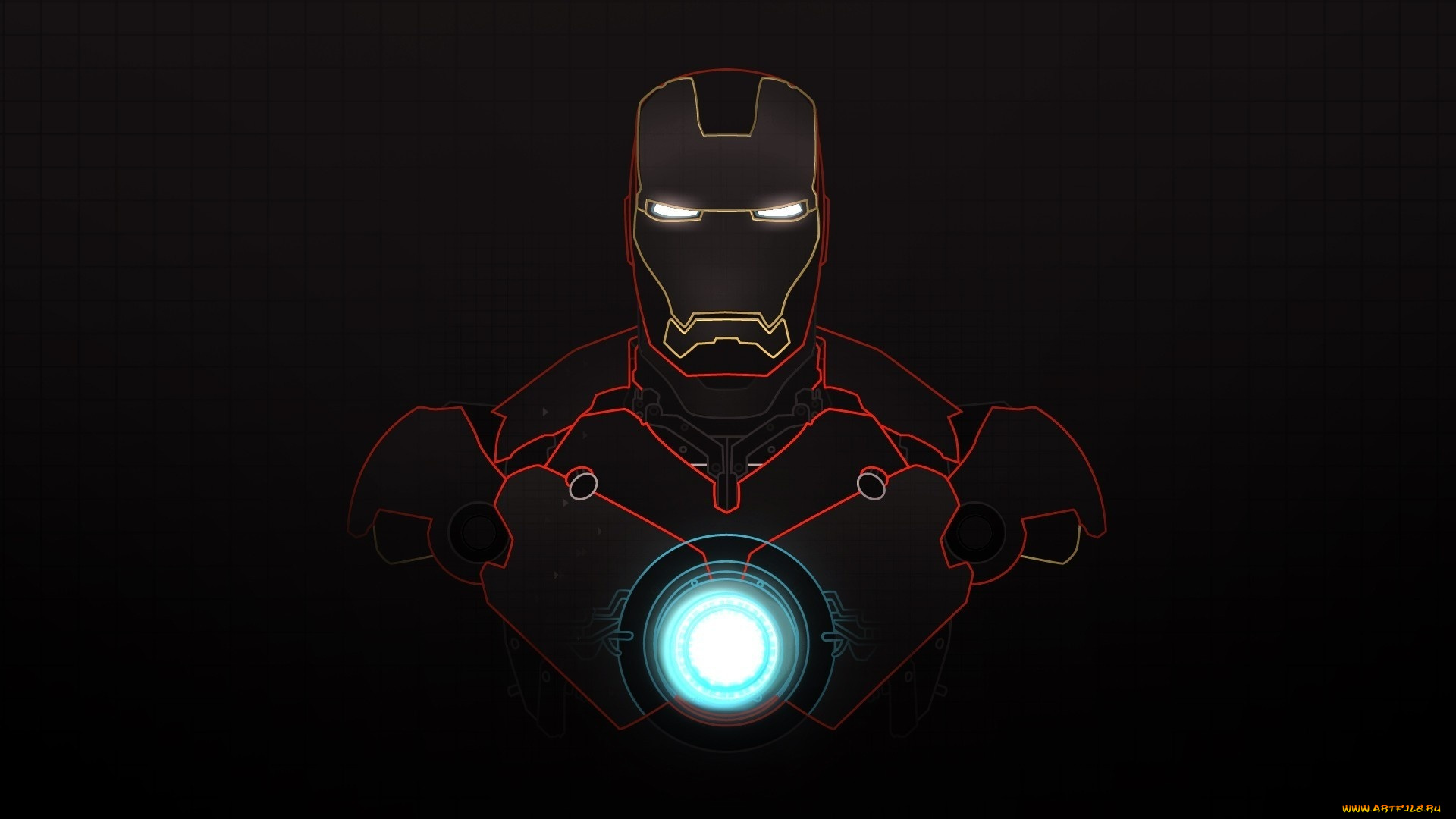 рисованные, минимализм, man, iron