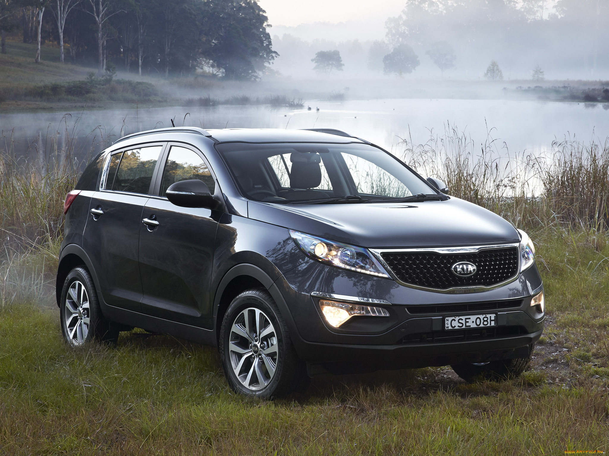 автомобили, kia, au-spec, ', sportage, темный, 2014г