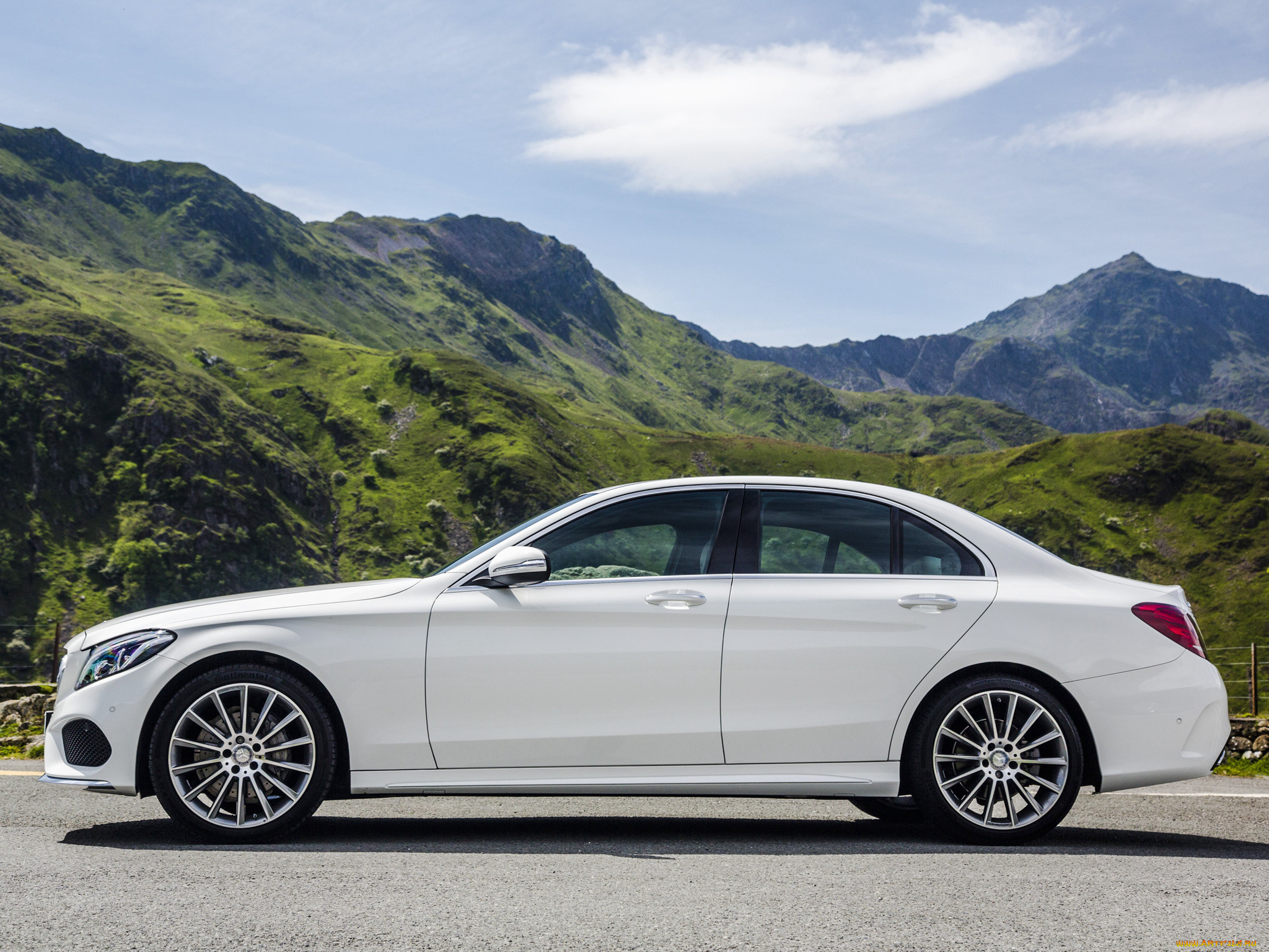 автомобили, mercedes-benz, светлый, 2014г, w205, uk-spec, amg, line, bluetec, c, 220