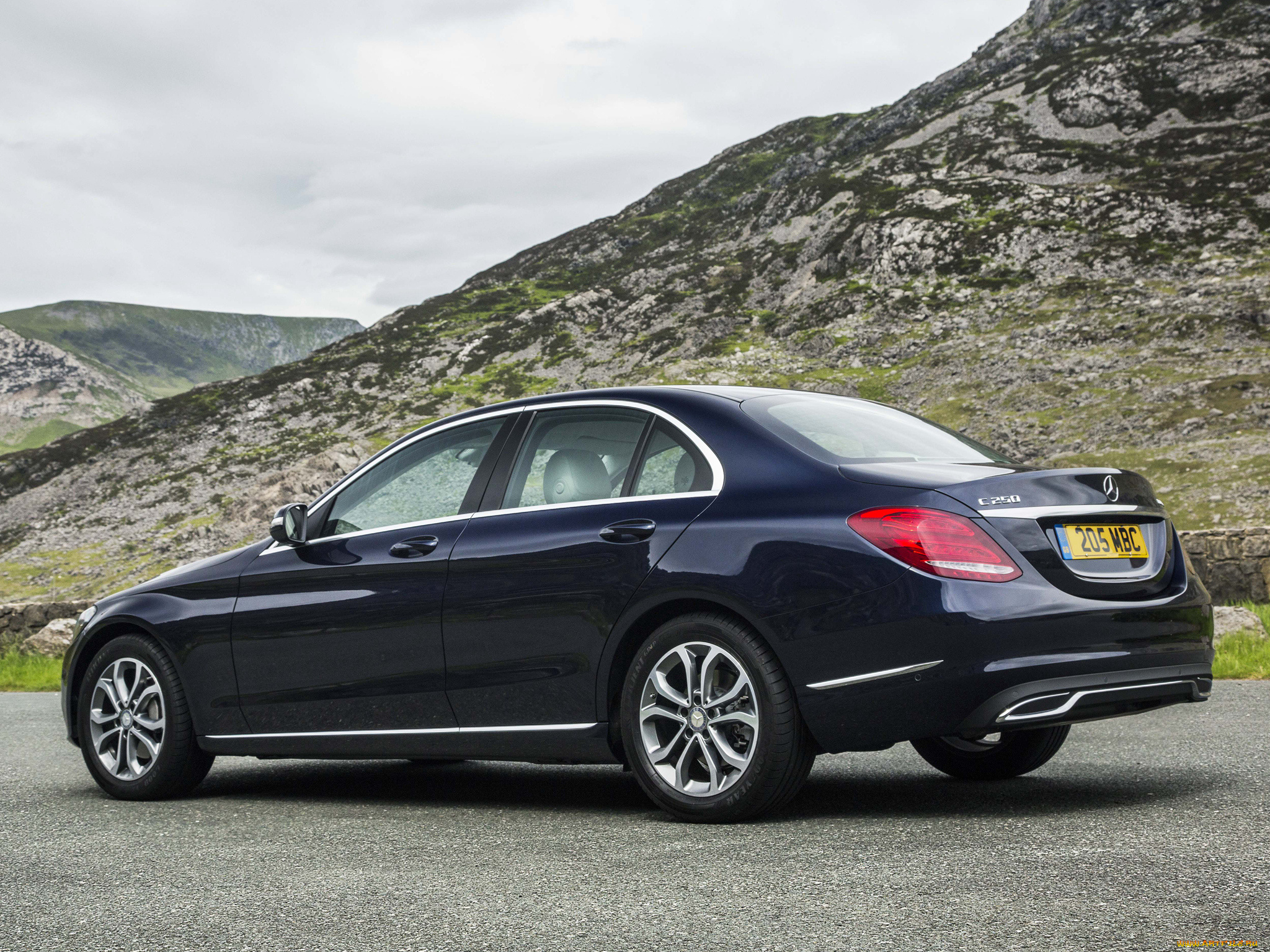 автомобили, mercedes-benz, w205, uk-spec, line, темный, avantgarde, bluetec, c, 250