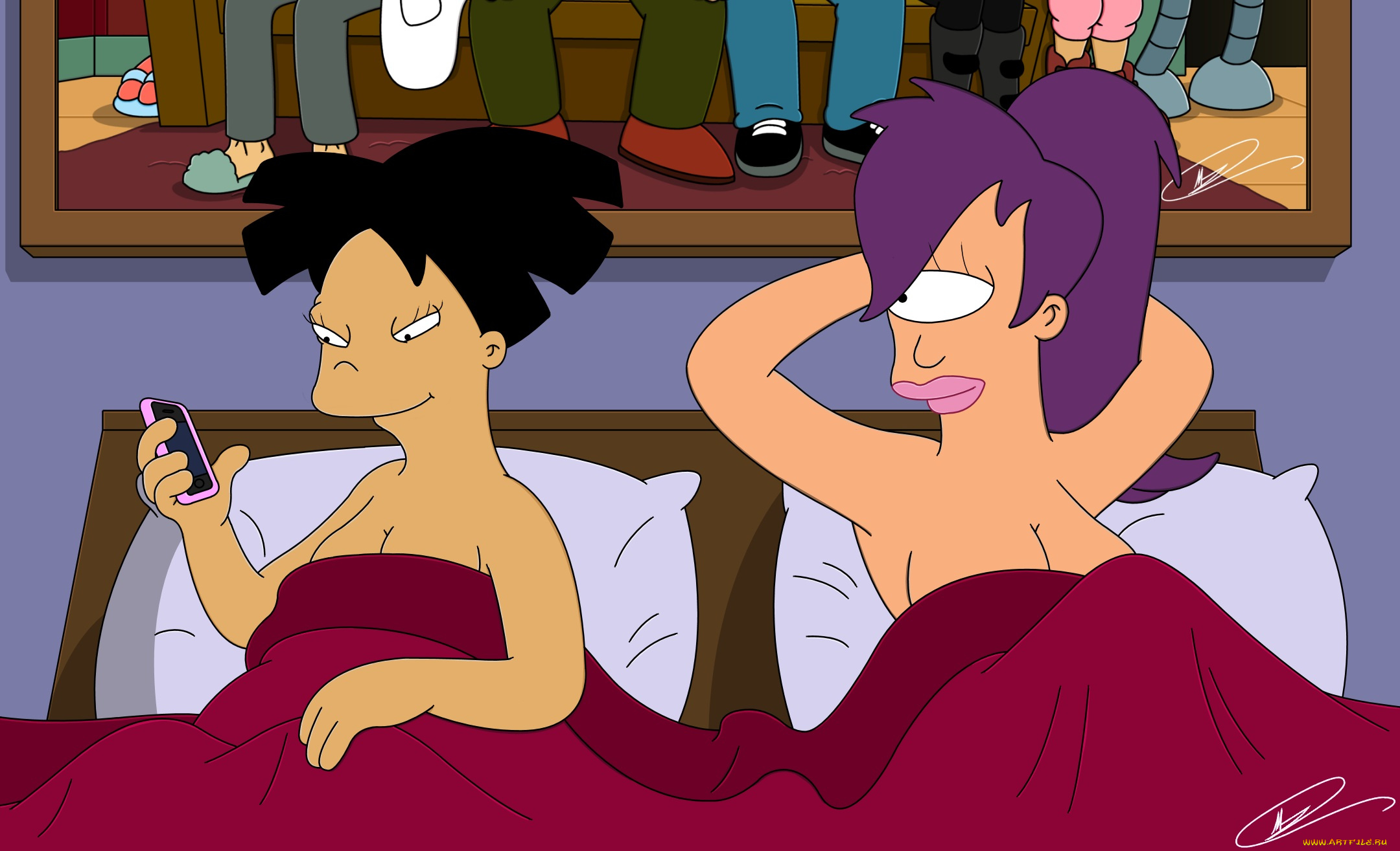 рисованные, комиксы, симпсоны