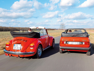 Картинка автомобили volkswagen красный