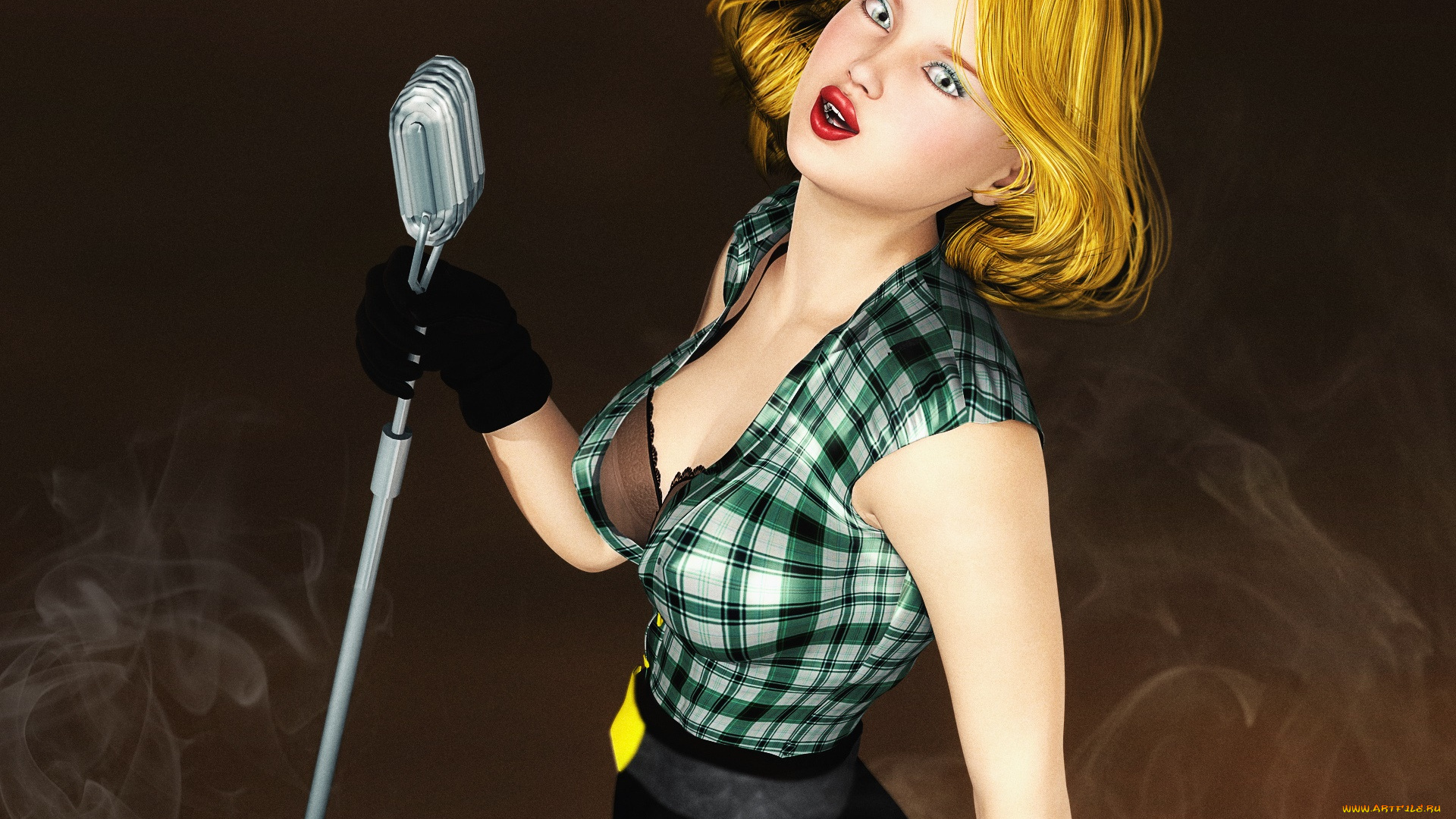 3д, графика, люди, , people, фон, взгляд, девушка