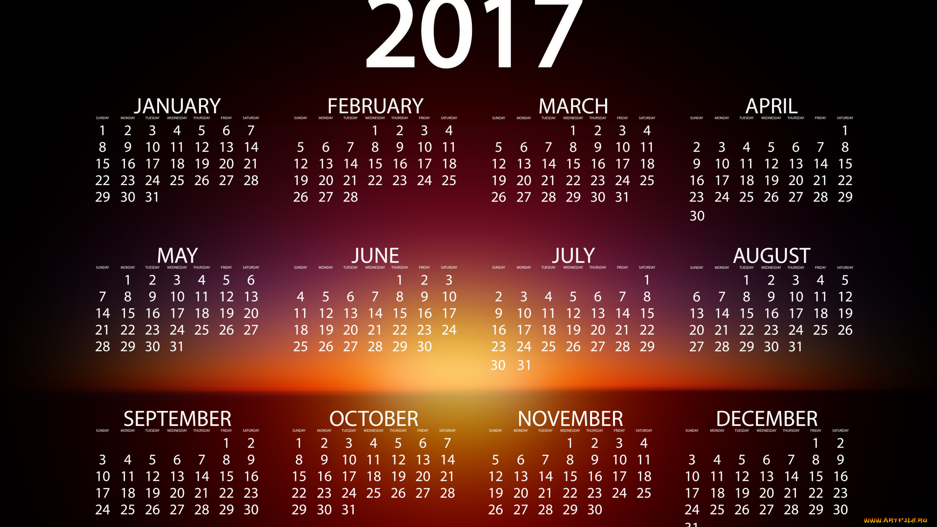 календари, природа, календарь