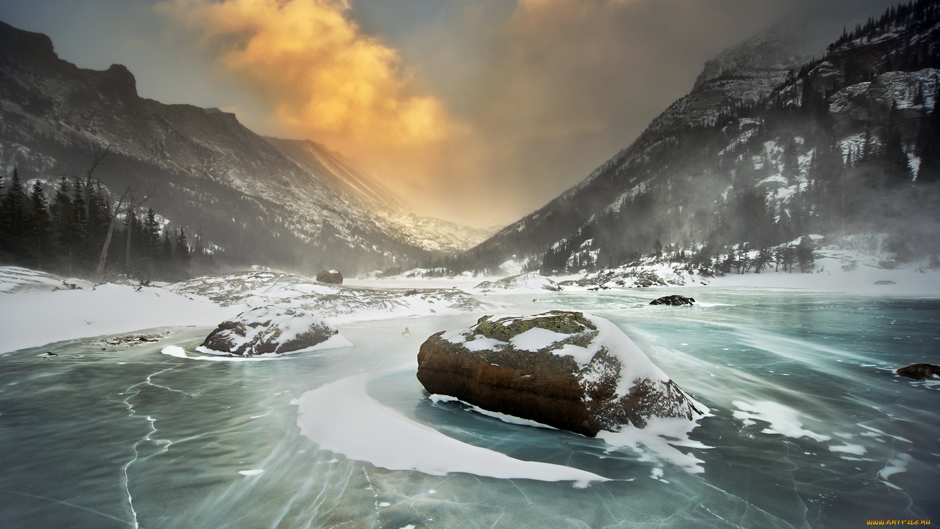 природа, реки, озера, горы, озеро