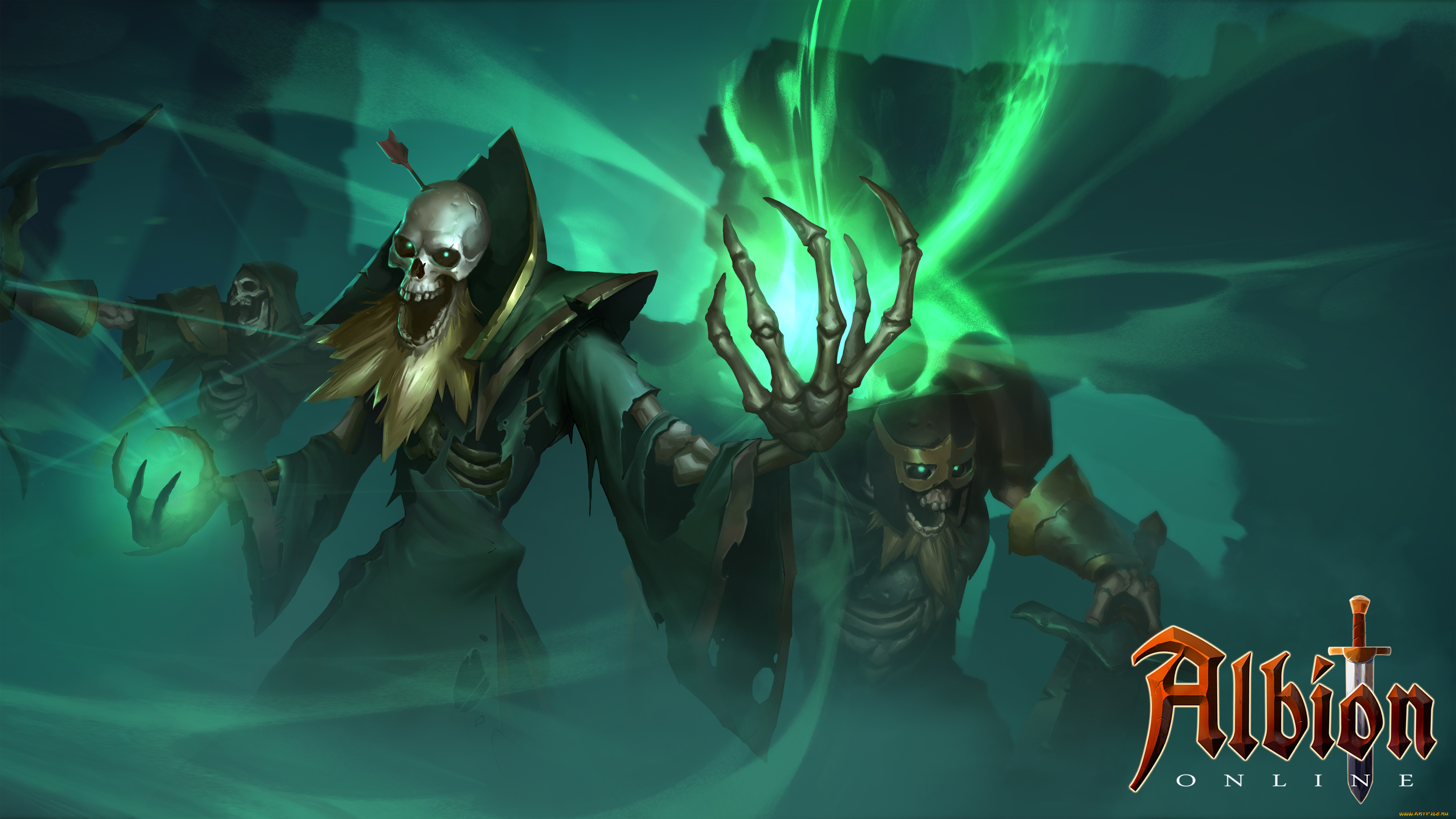 видео, игры, albion, online, albion, online, персонажи