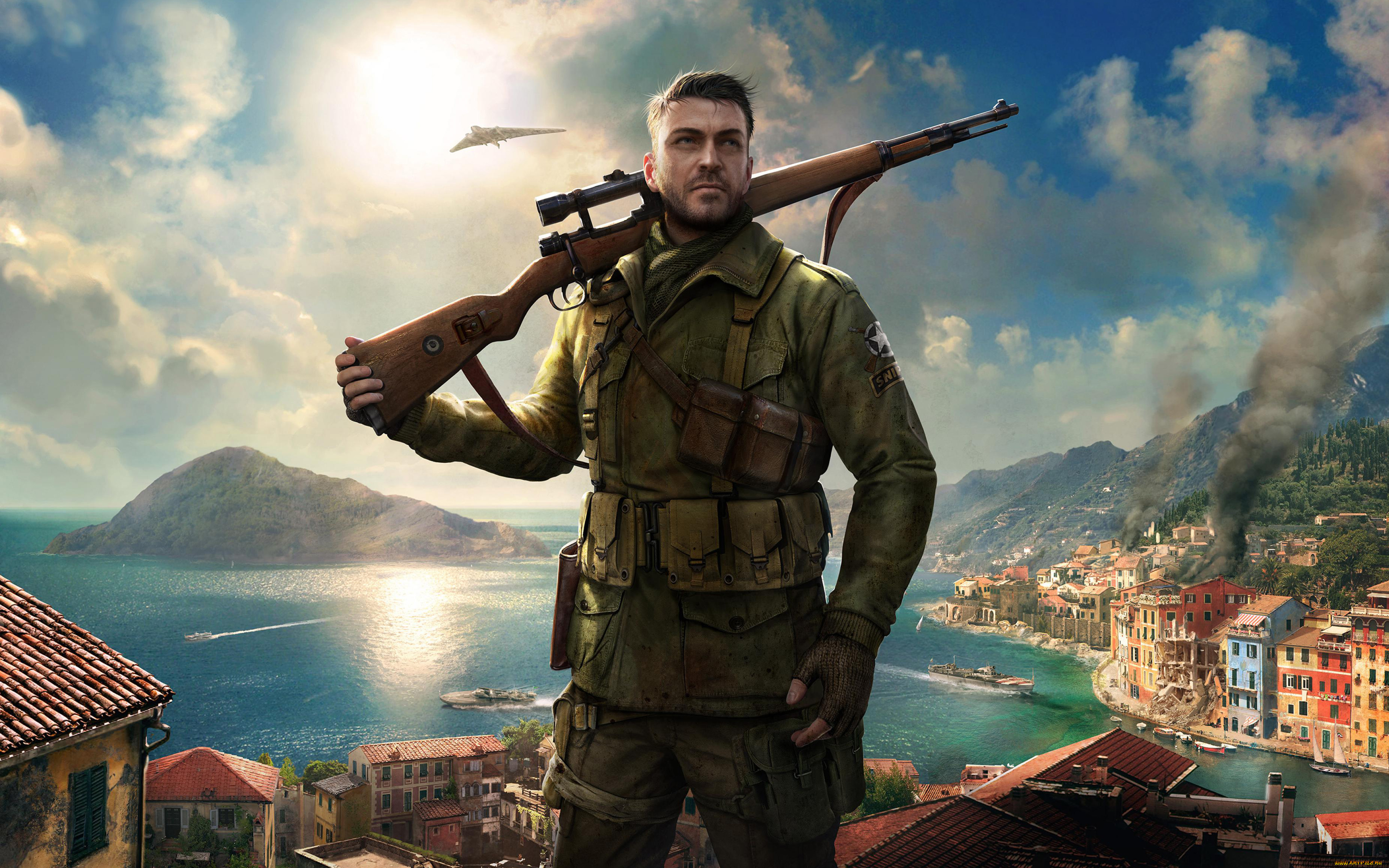 видео, игры, sniper, elite, 4, sniper, elite, 4