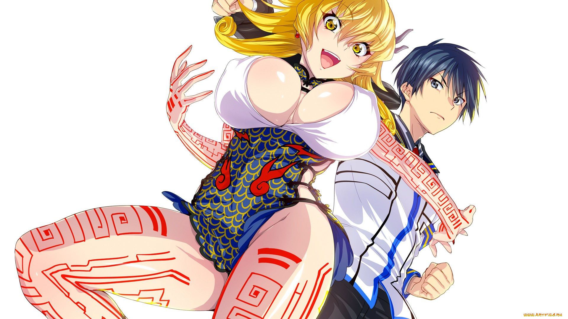 аниме, masou, gakuen, hxh, masou, gakuen, hxh